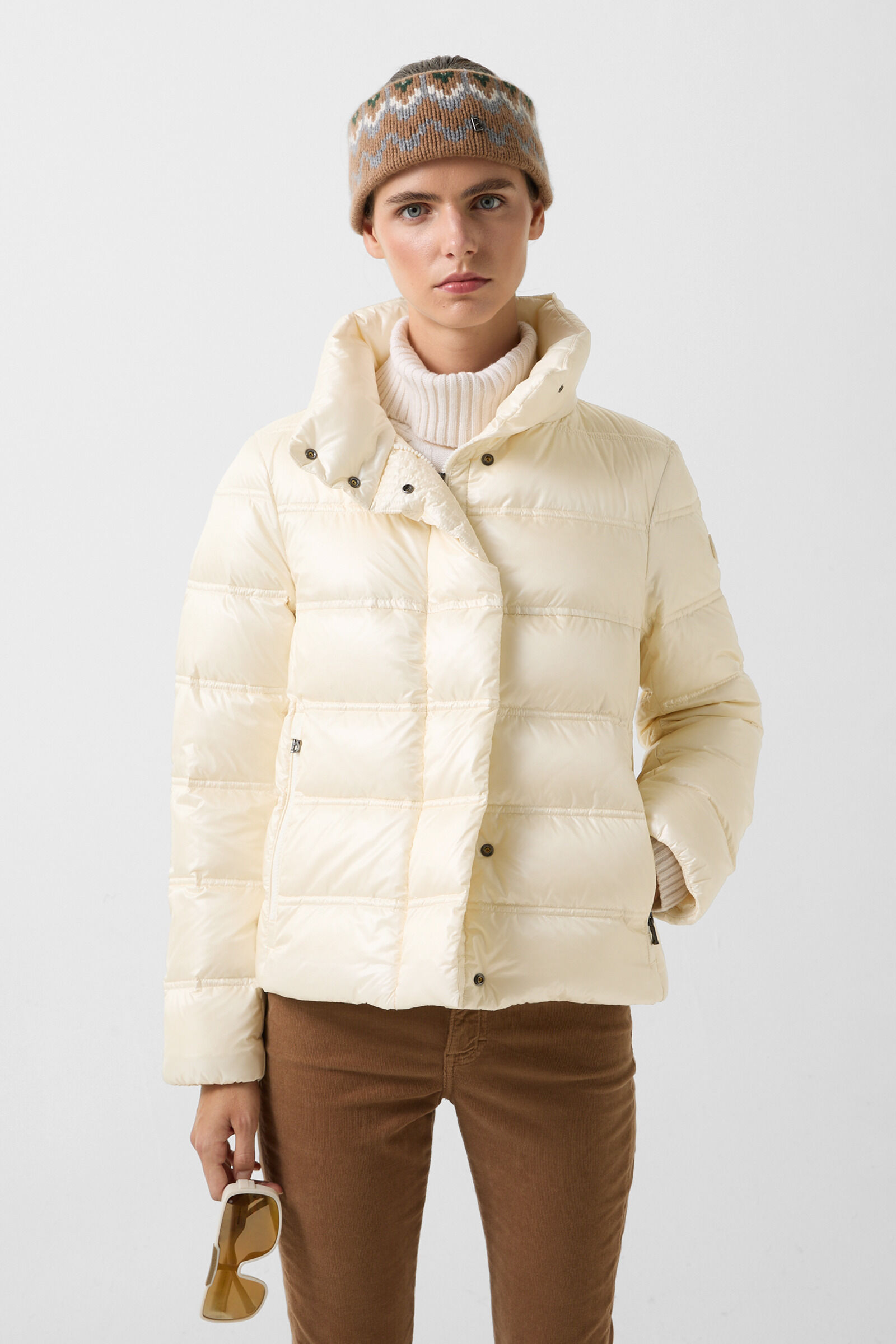 Leslie down jacket Cream