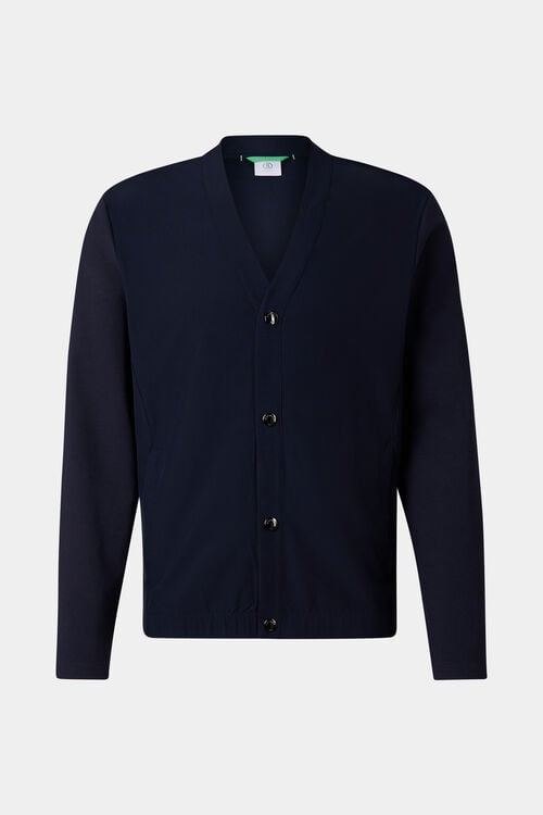 Dario sweat cardigan Navy blue