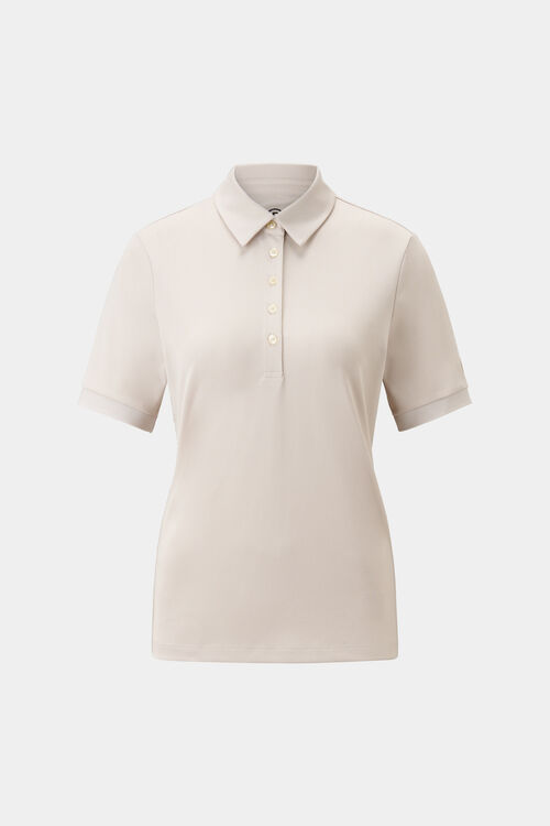 Danielle functional short-sleeved top Sand