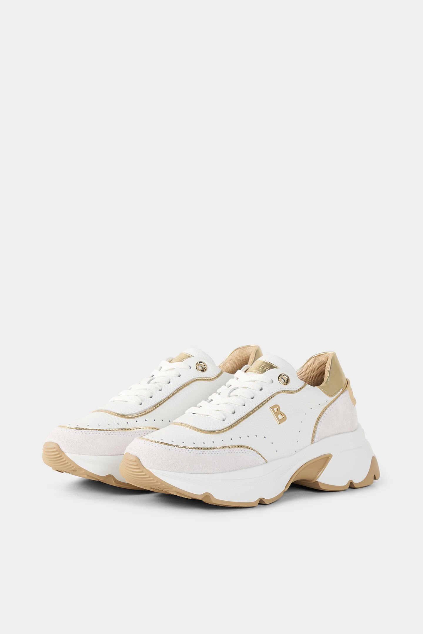 Kobe sneaker White/gold