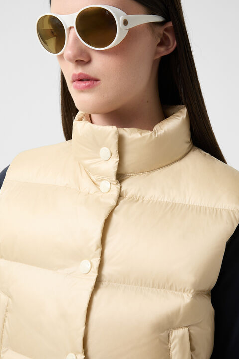 Gilet en duvet léger Orely Beige Gilet en duvet léger Orely Beige