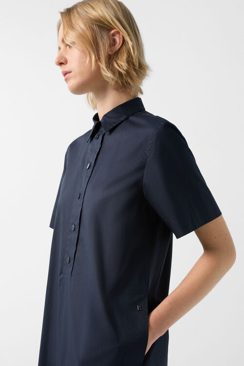 Ashlyn shirt dress Navy blue