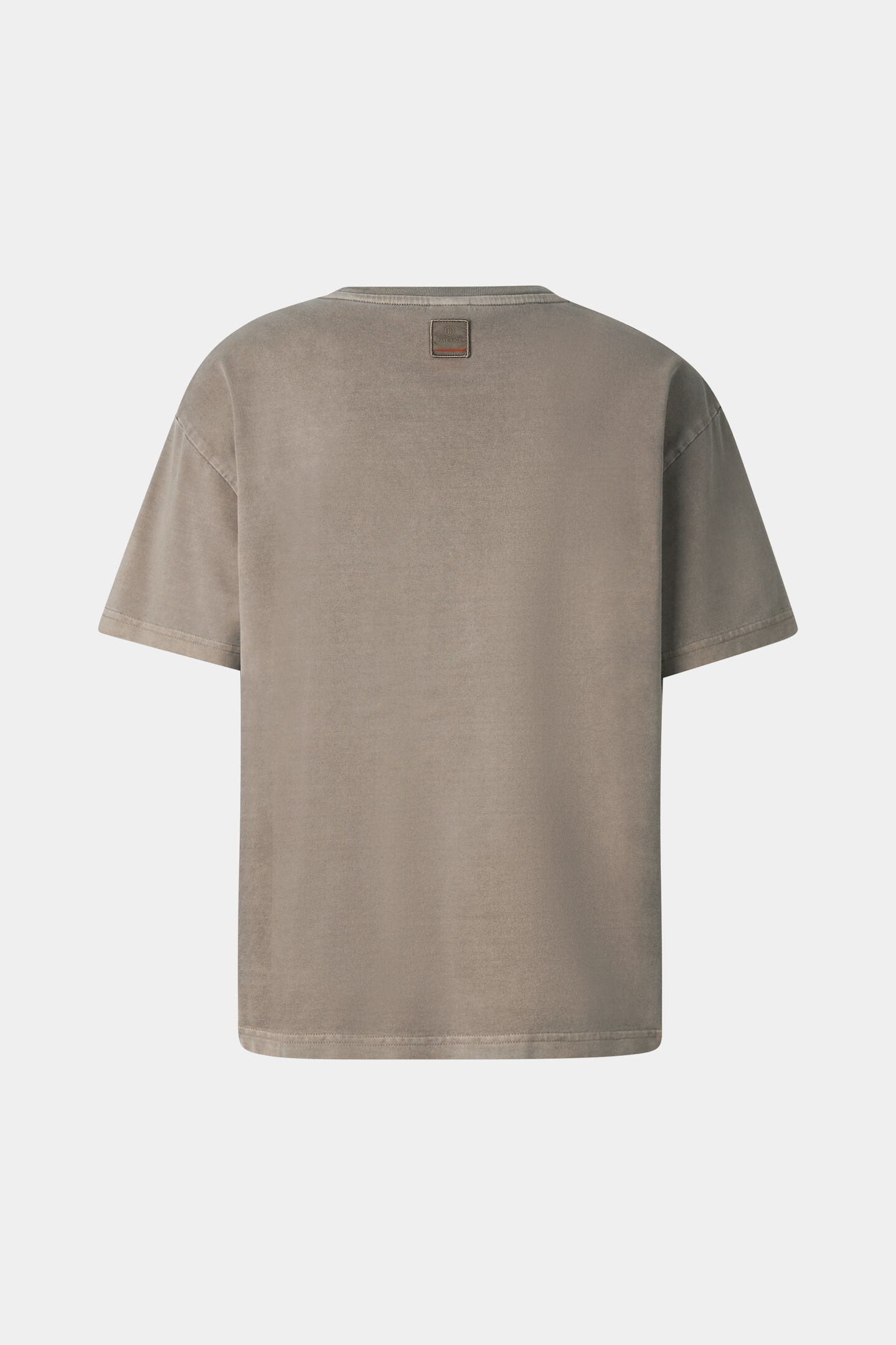 Baumwoll-T-Shirt Cara Taupe