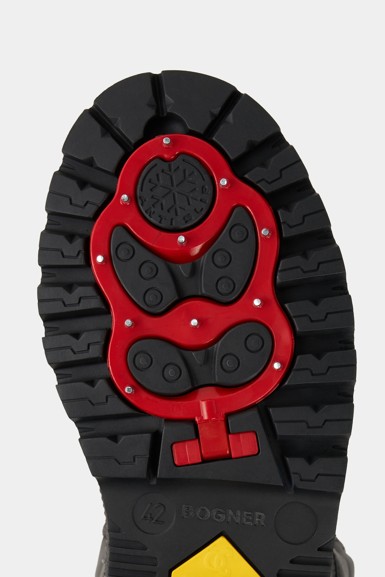 Lace-up boots Helsinki with spikes Dark grey