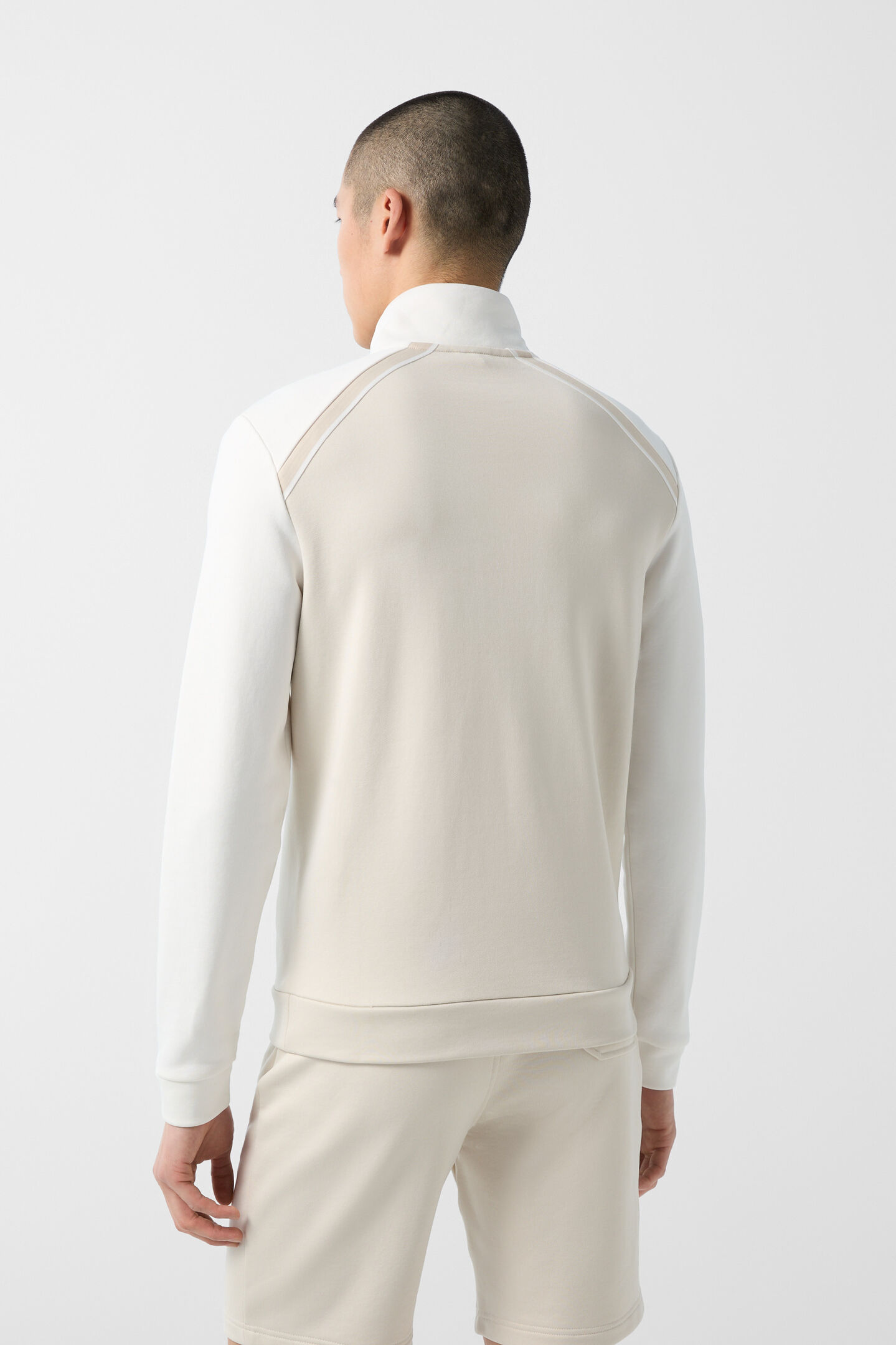 Sweat Troyer Tomek Beige/Off-White