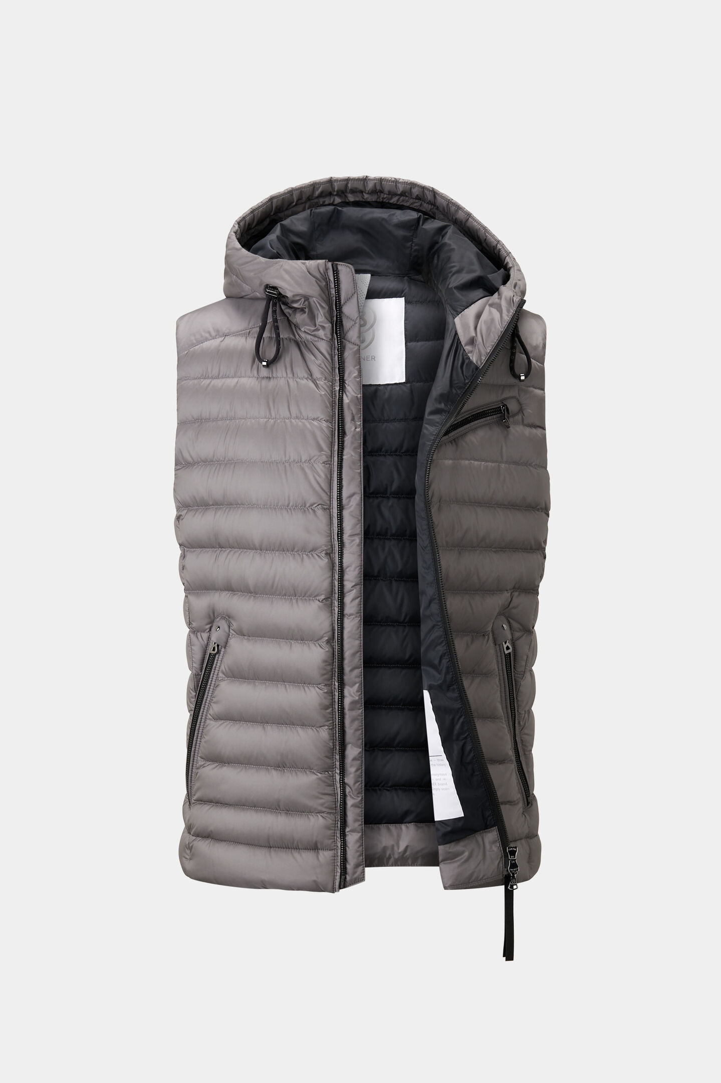 Lonne lightweight down vest Gray