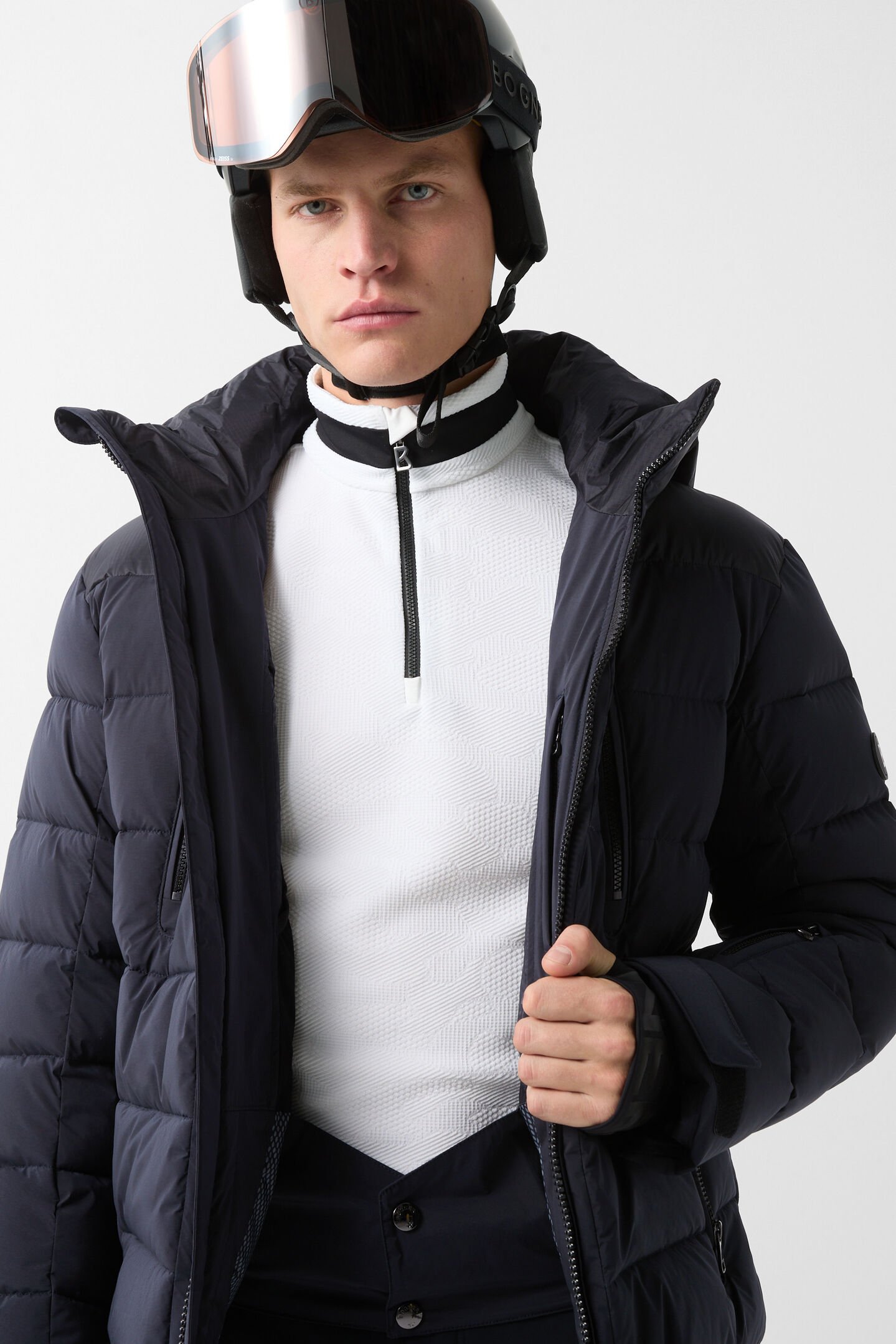 Blaine quilted jacket Black