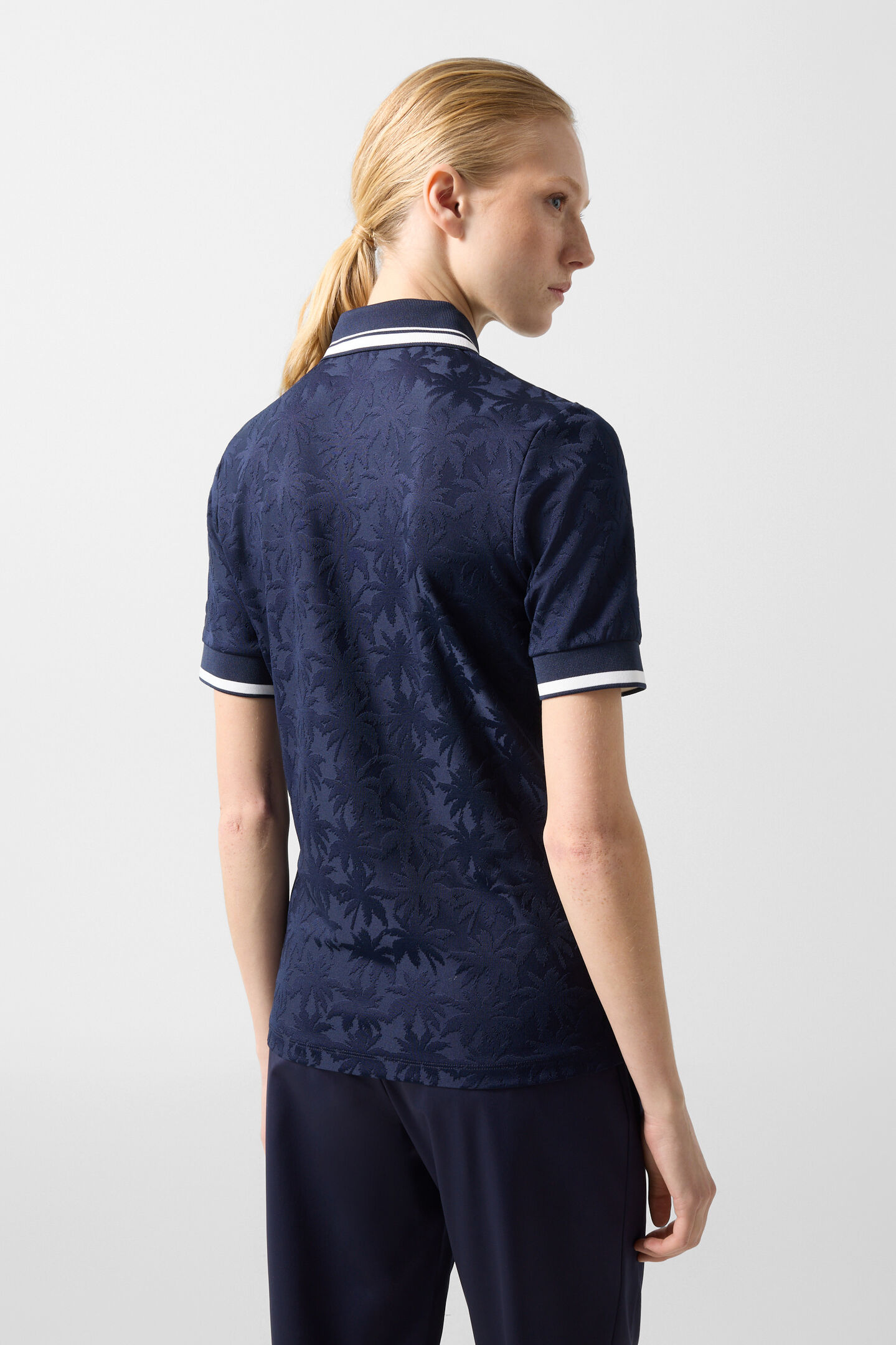Konny functional short-sleeved top Navy blue