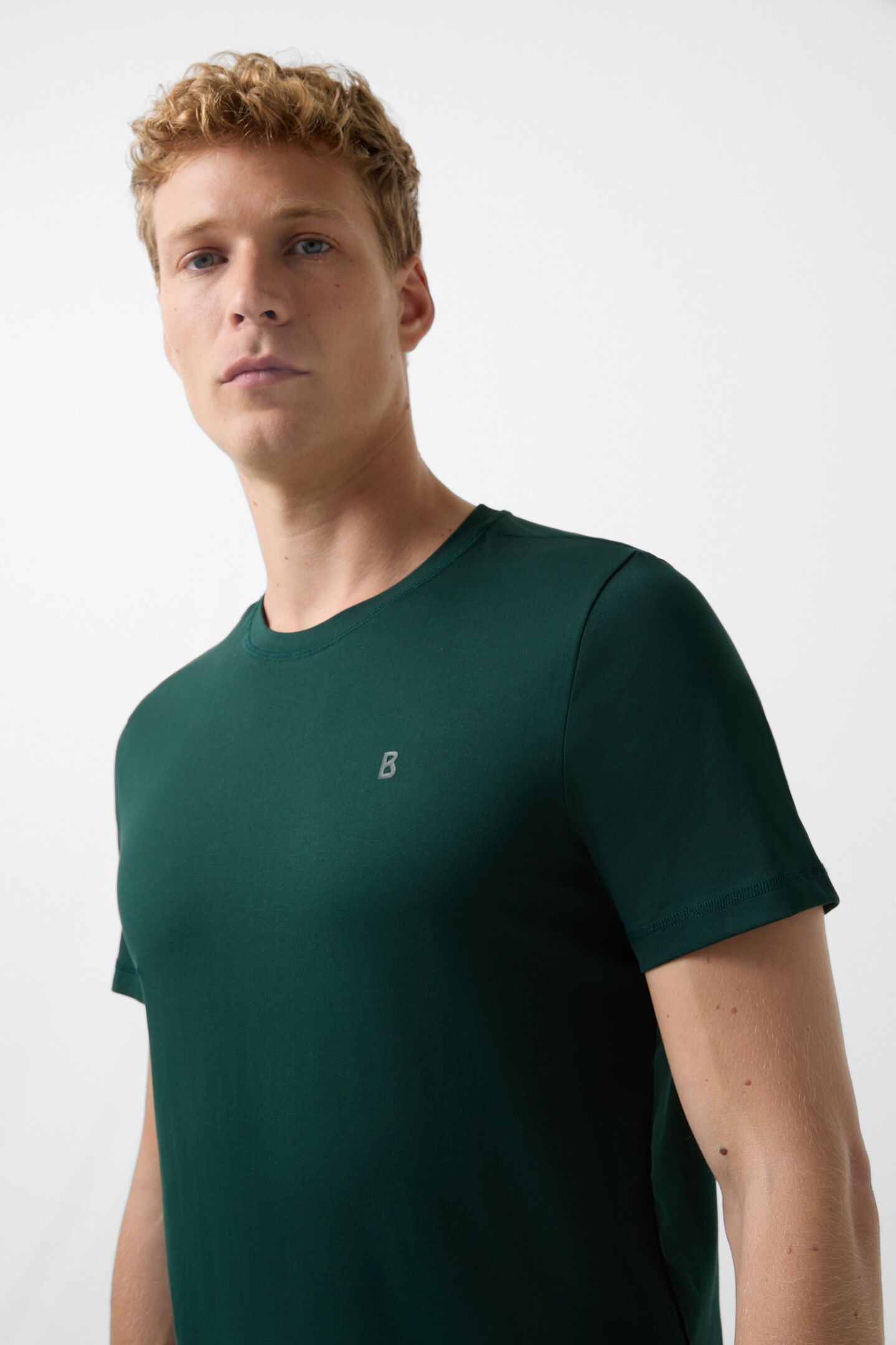 T-shirt Roc Donkergroen