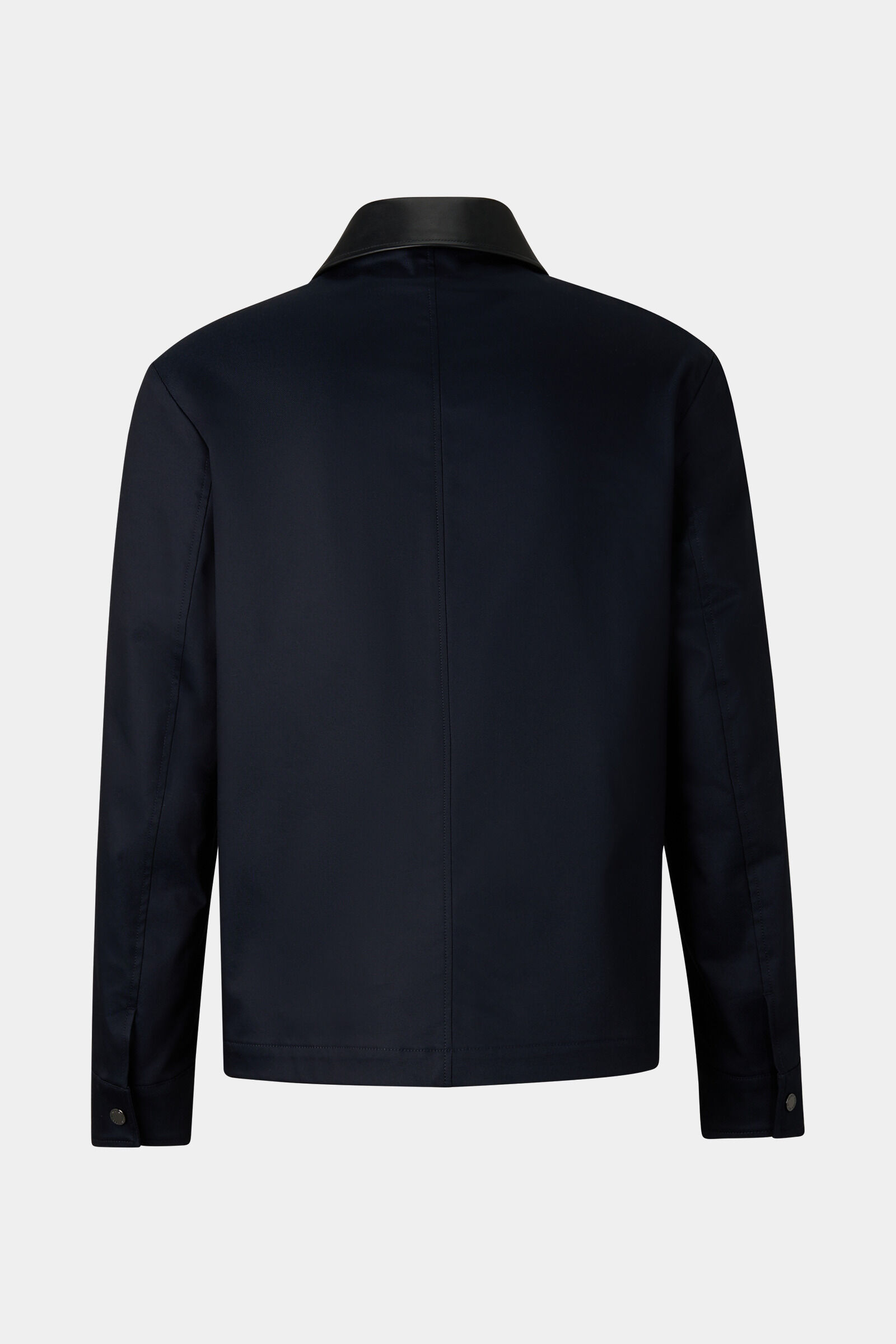 Twill-Jacke Mirco Navy-Blau