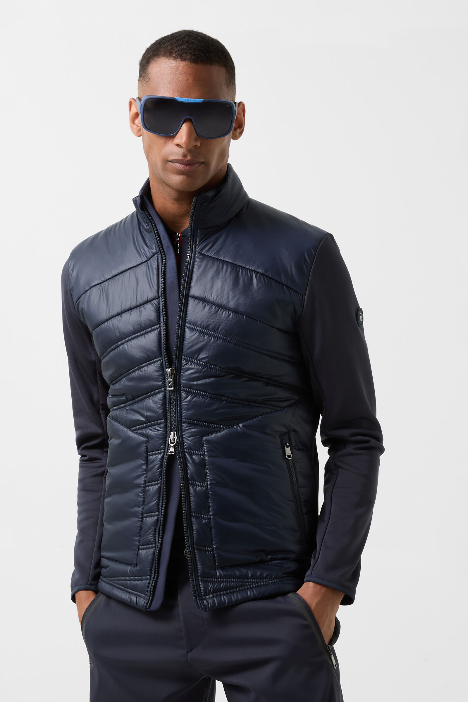 BOGNER Sport Kolya Hybrid quilted jacket for men