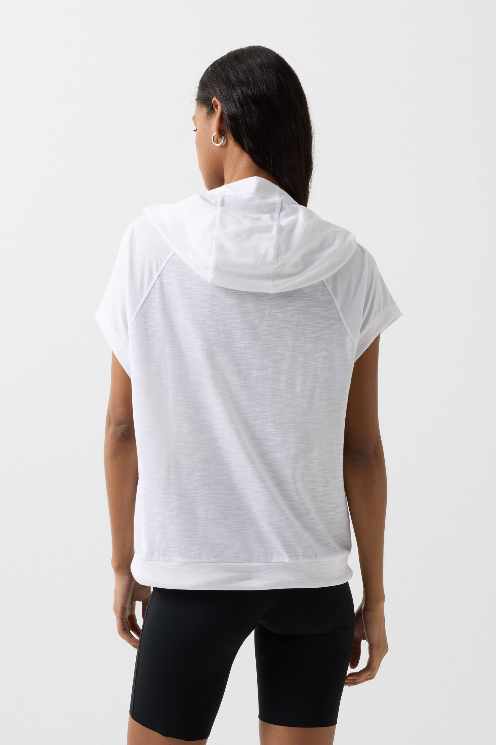 Damia hoodie shirt White