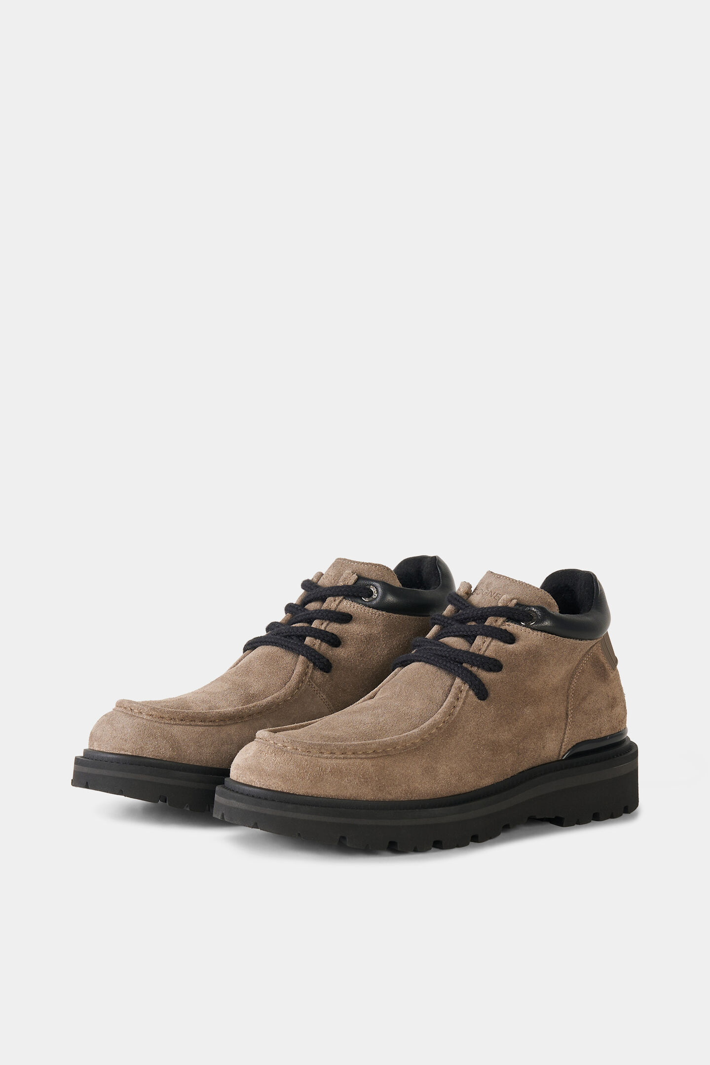 Schn&uuml;rboots Seoul Taupe