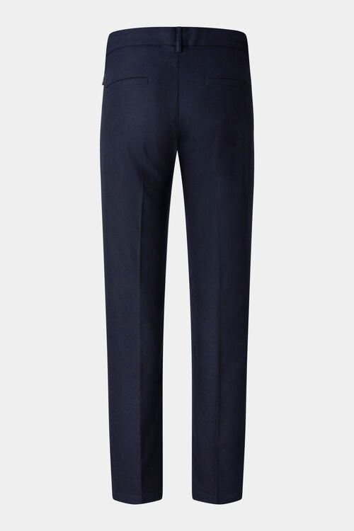 Riley Business wool mix trousers Navy