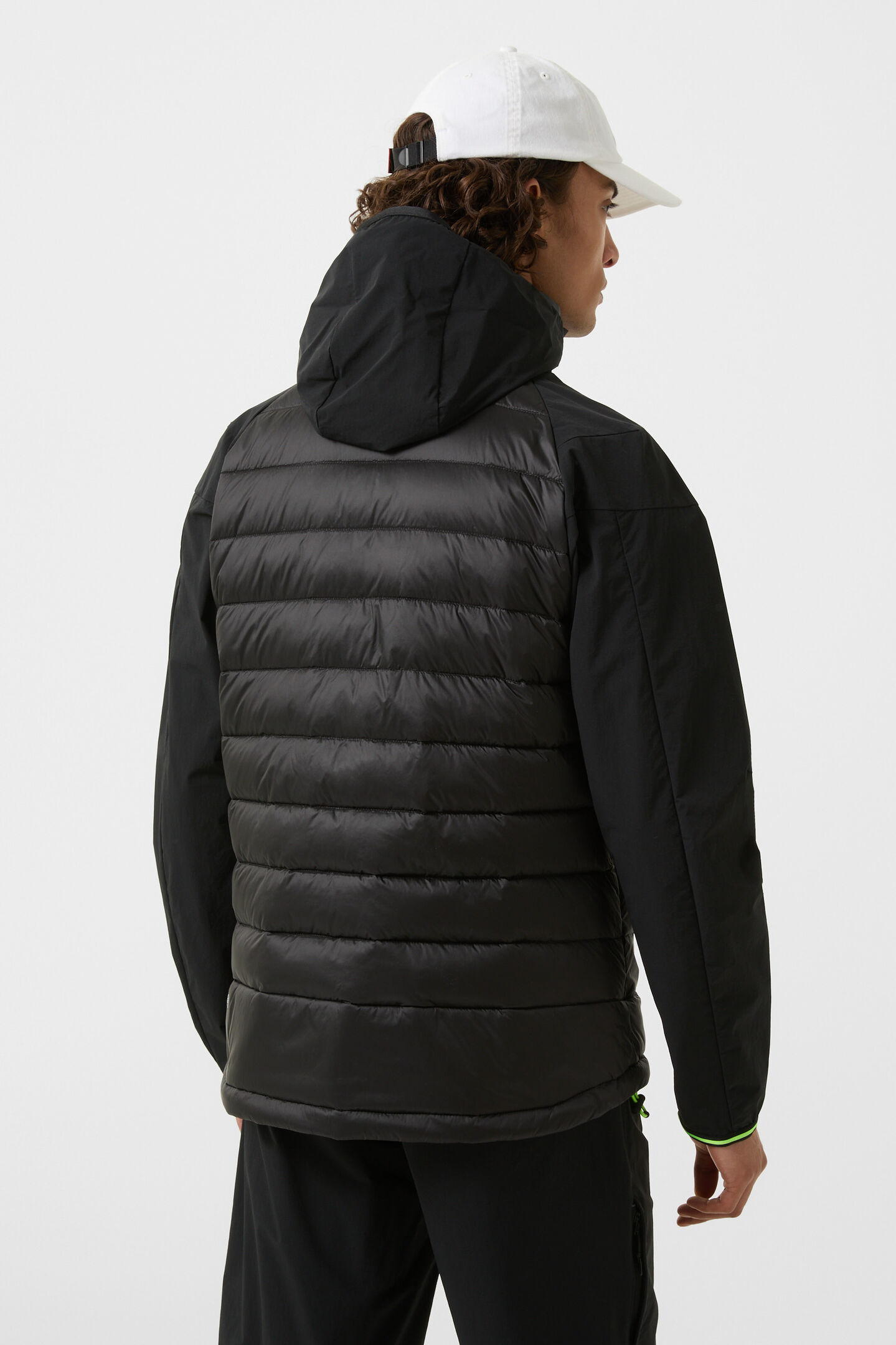 Hybrid-Steppjacke Kegan Schwarz