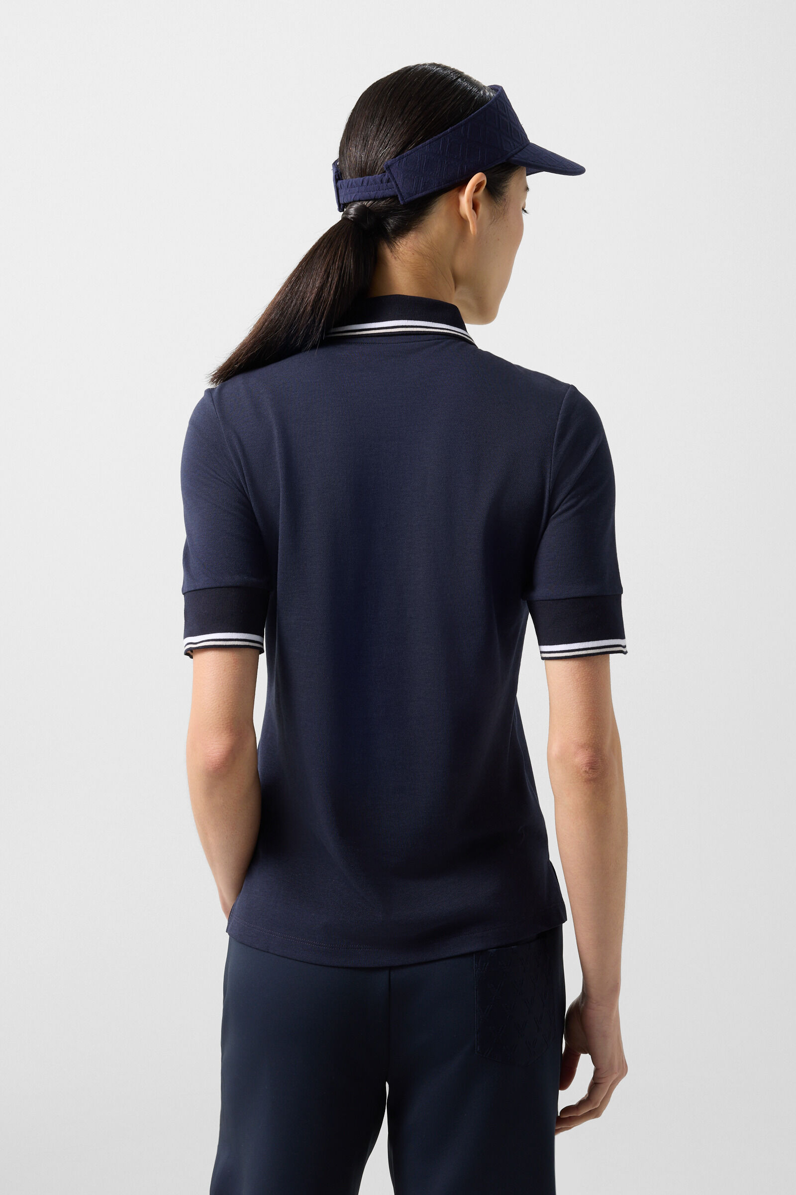 Funktons polo shirt Elenor Navy blue