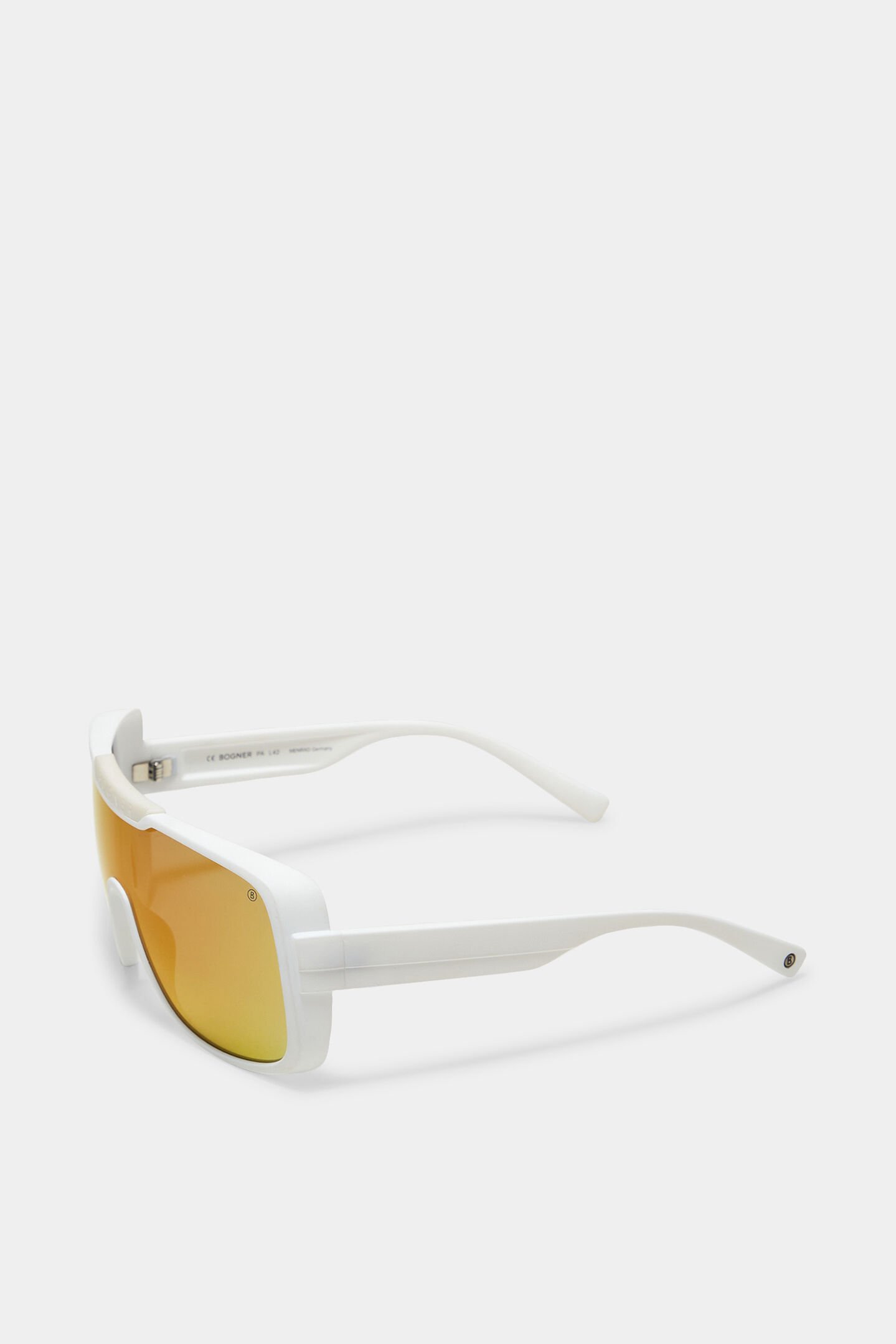Sonnenbrille Flachau Orange/Weiss