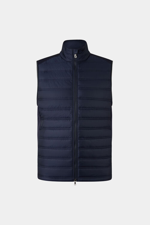 Hybrid-Weste Frido Navy-Blau
