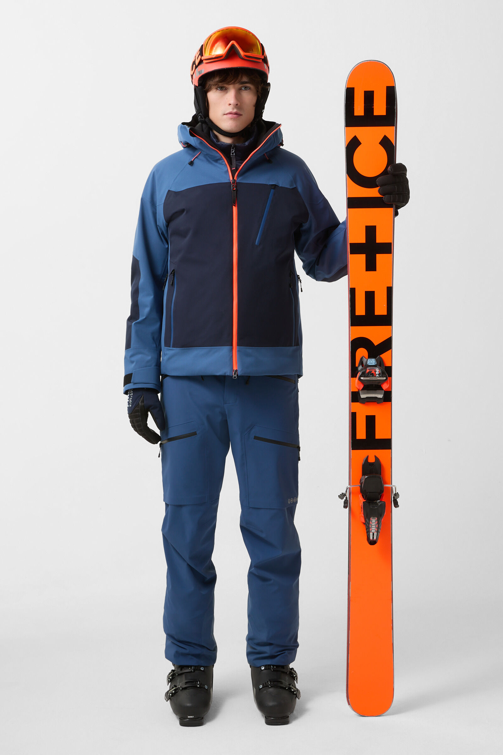 Homer quilted vest Dark blue