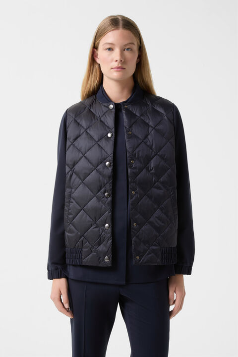 Hybrid collage jacket Aileen Navy blue Hybrid collage jacket Aileen Navy blue