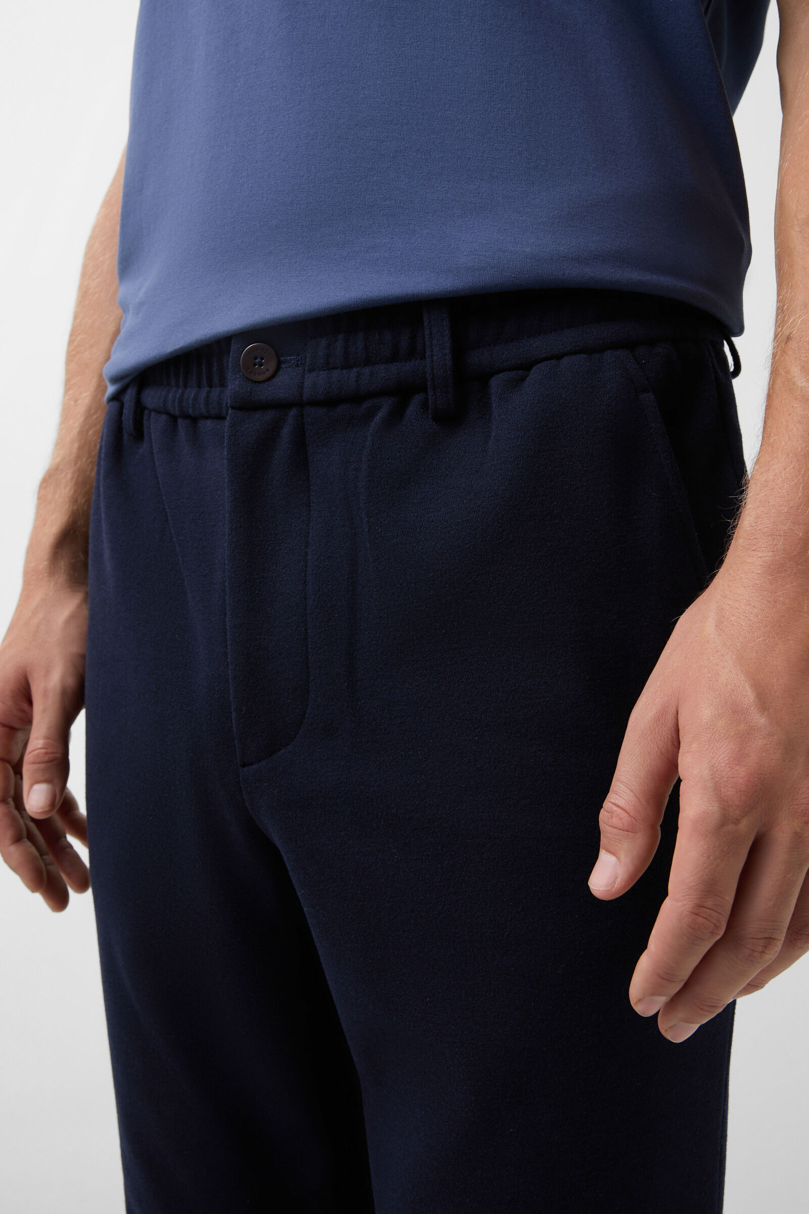 Marcus stretch trousers Navy blue
