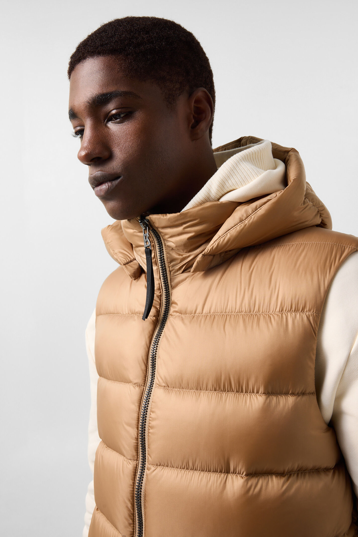 Holger down gilet Camel