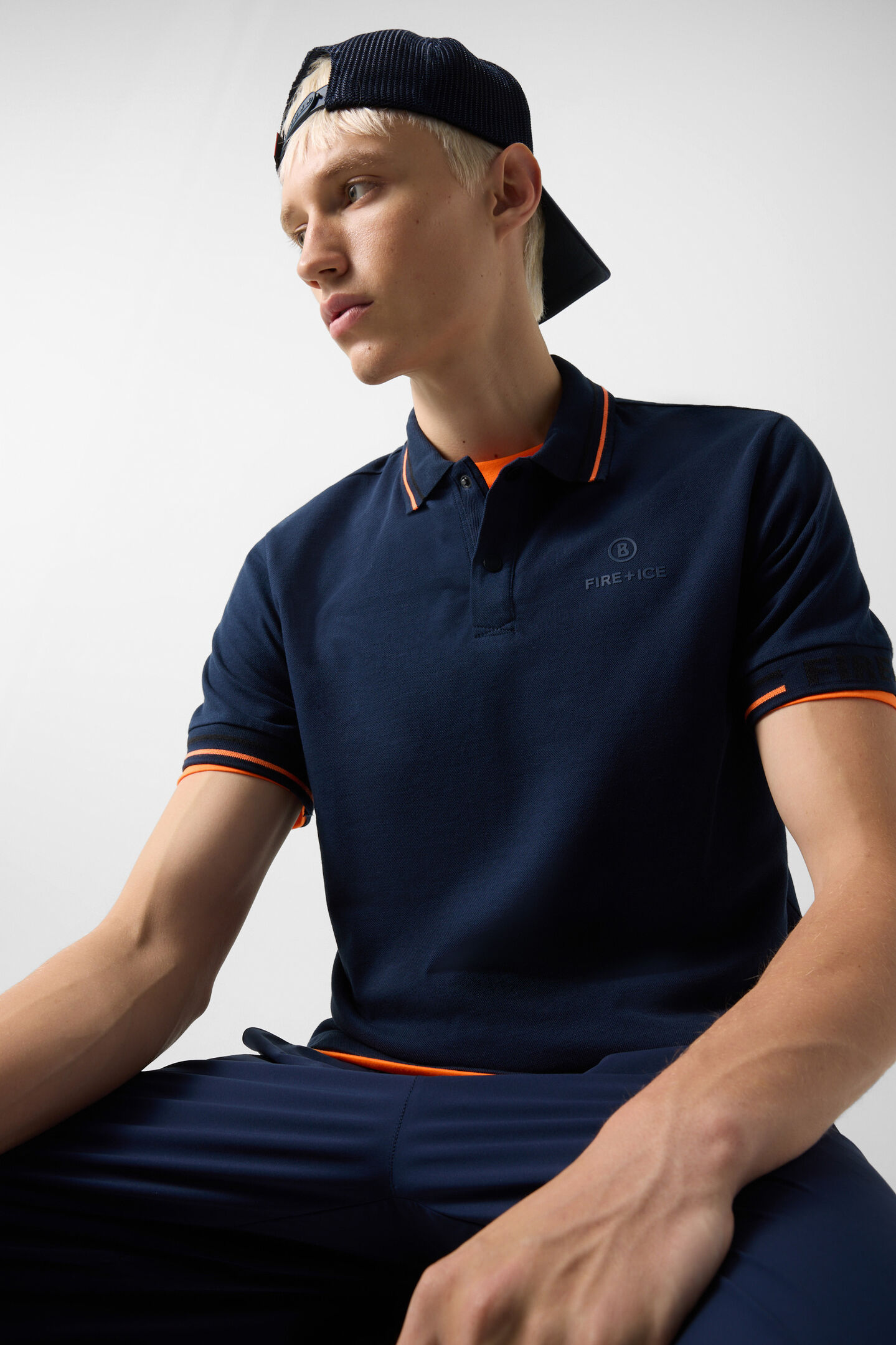 Arjan polo shirt Dark blue