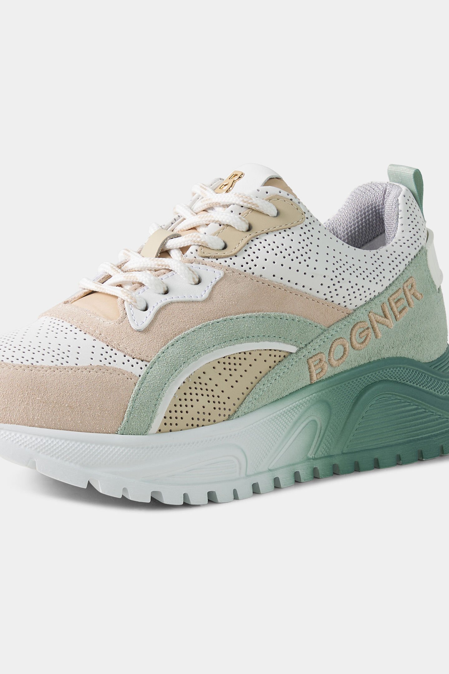 Sportschoenen Malaga Wit/Mint/Ros&eacute;