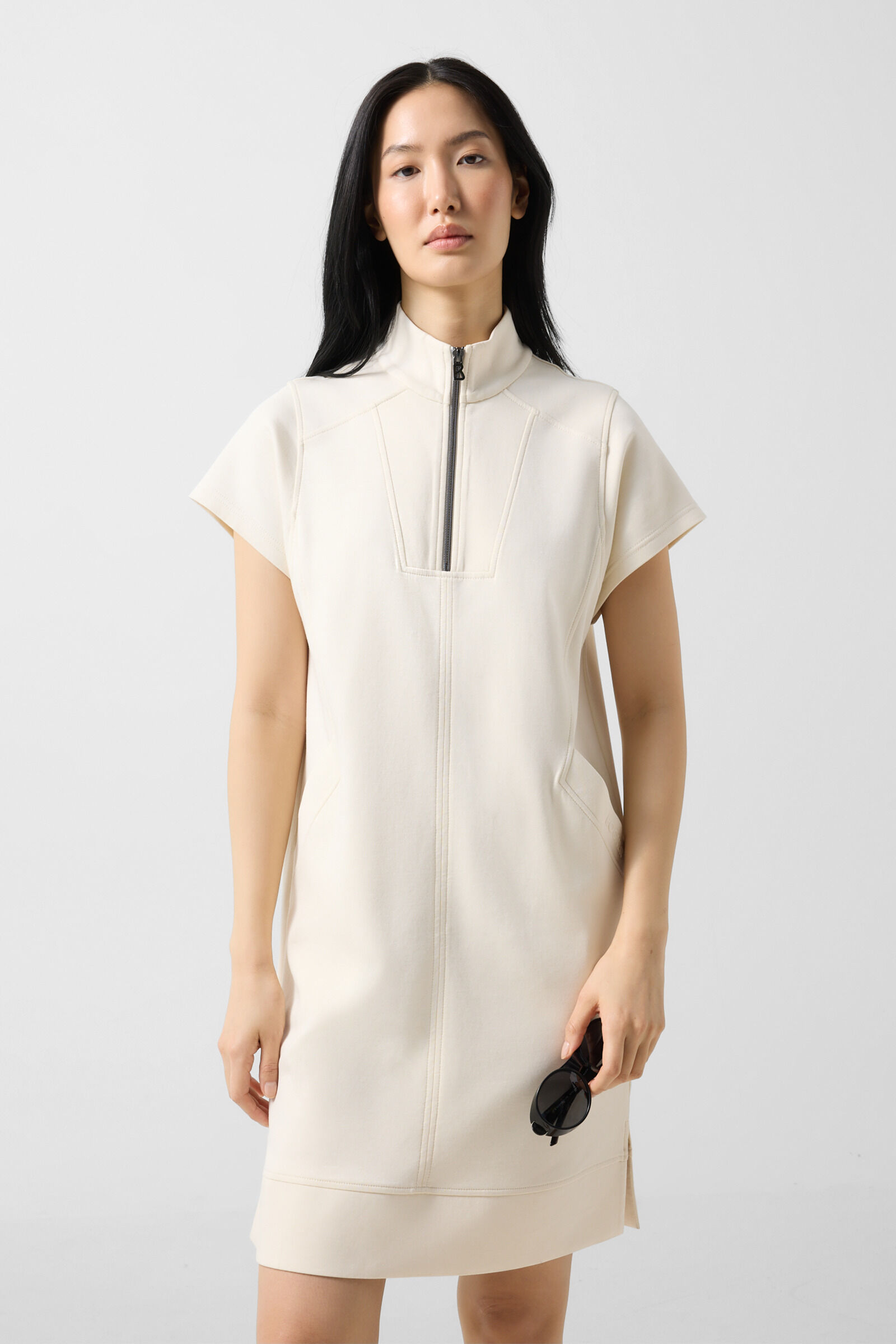 Coleen jersey dress Cream