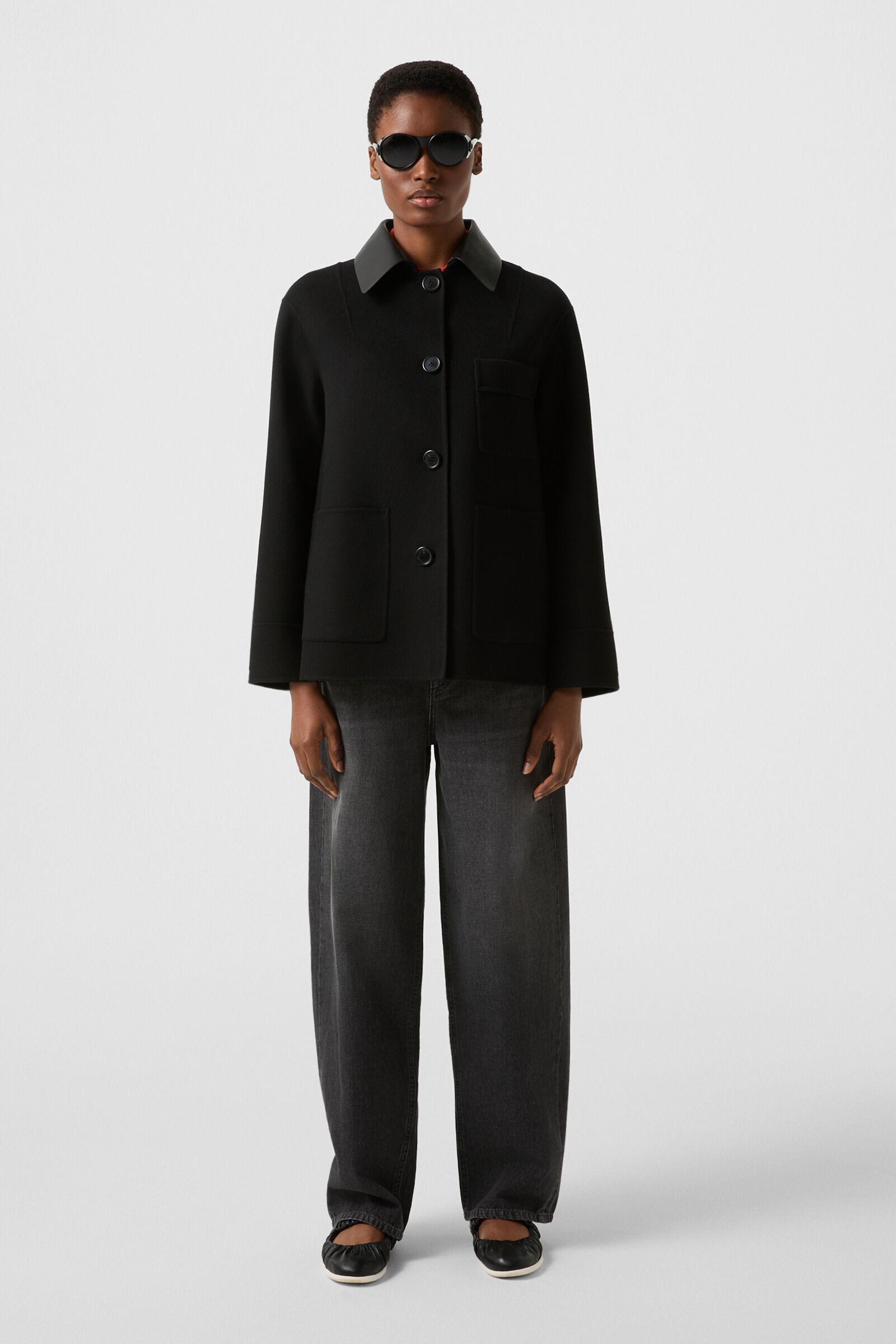 Veste double face Cassidy Noir