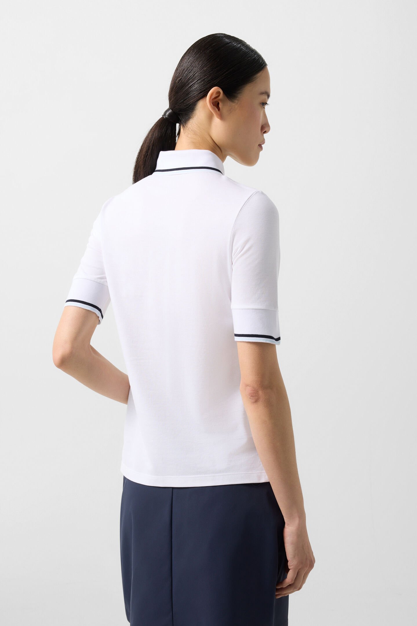 Funktons polo shirt Elenor White