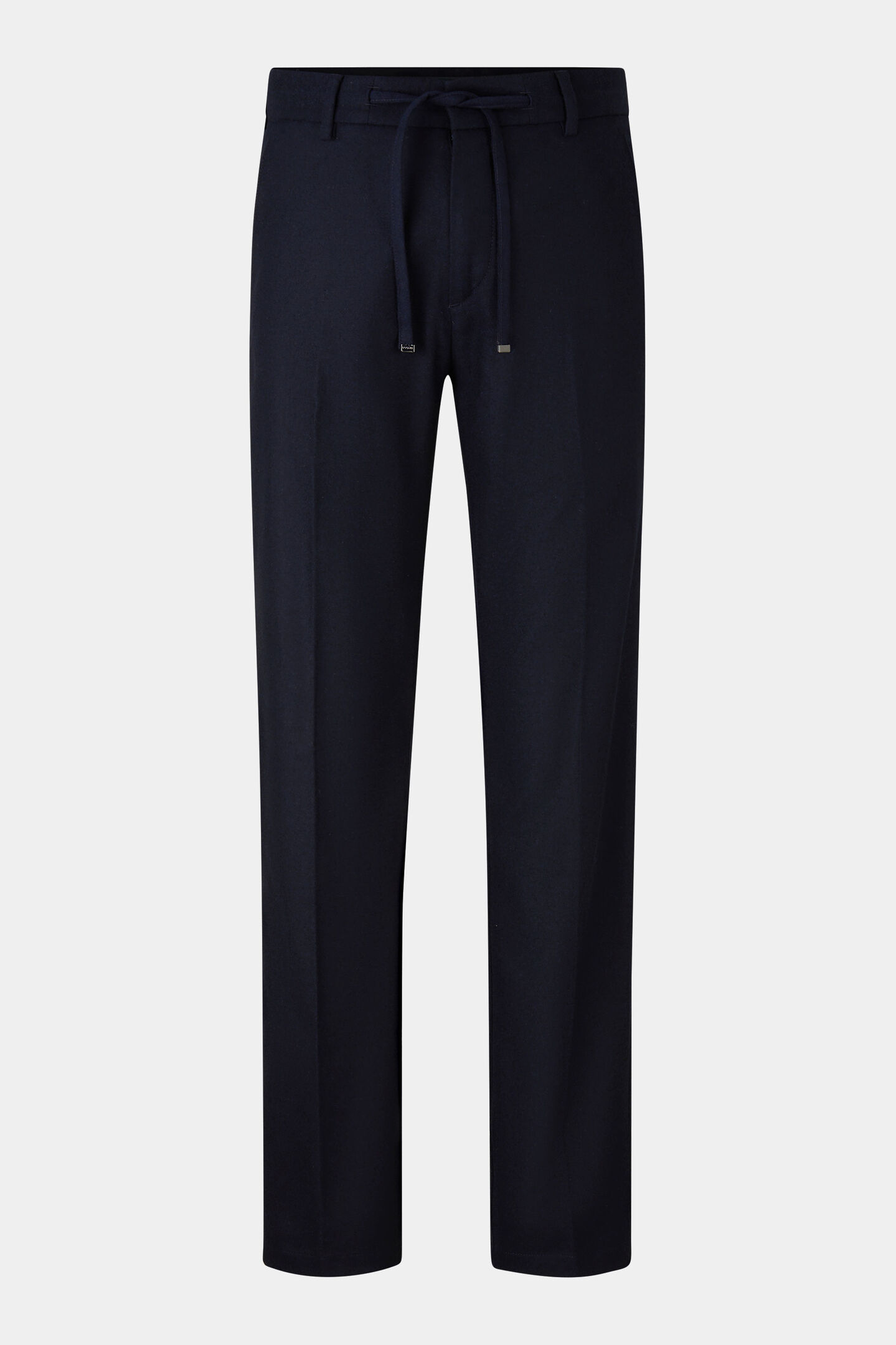 Flanellen broek Riley Business Marineblauw