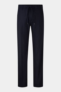Flannel trousers Riley Business Navy blue Flannel trousers Riley Business Navy blue