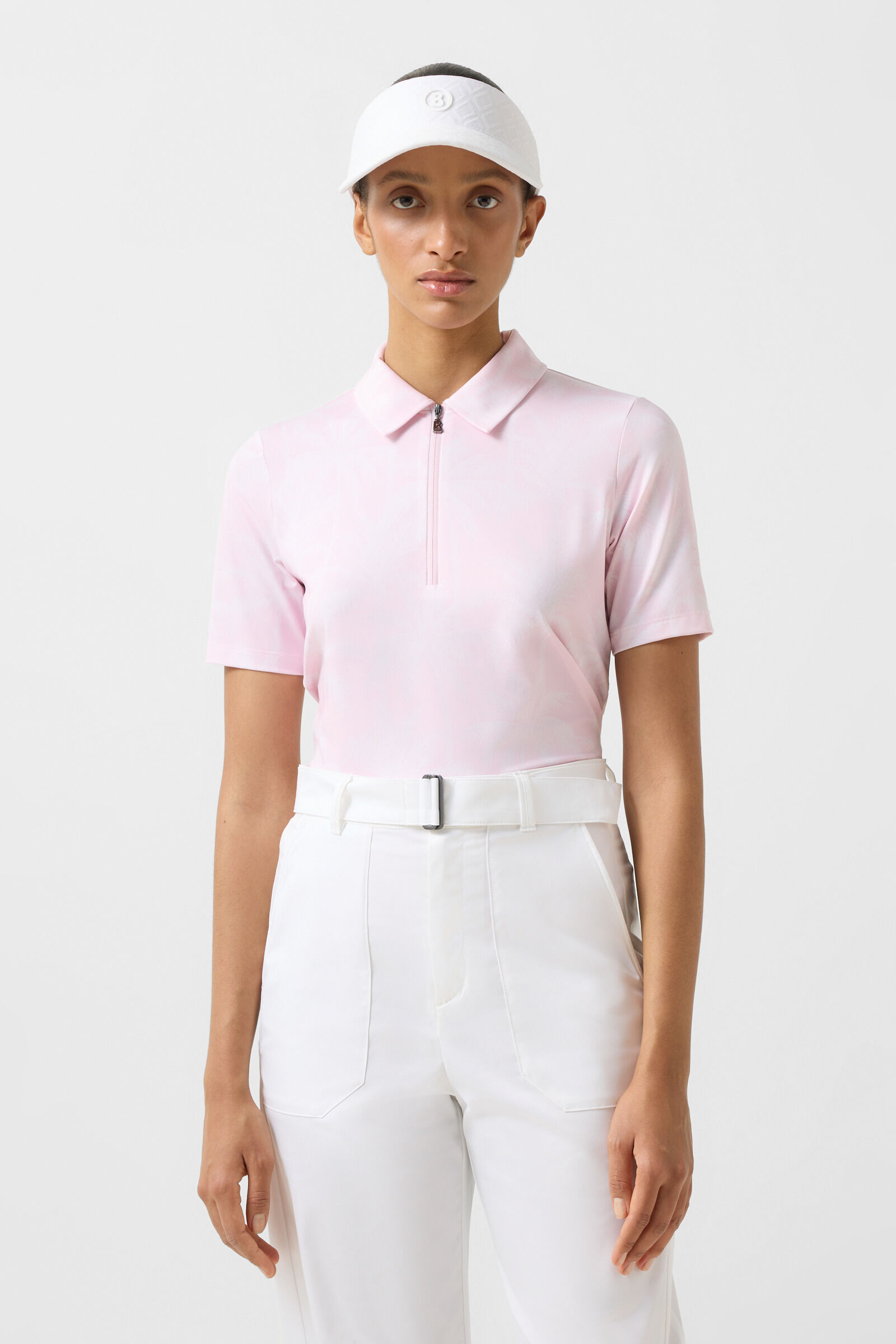 Taya functional short-sleeved top Pink/Off-White