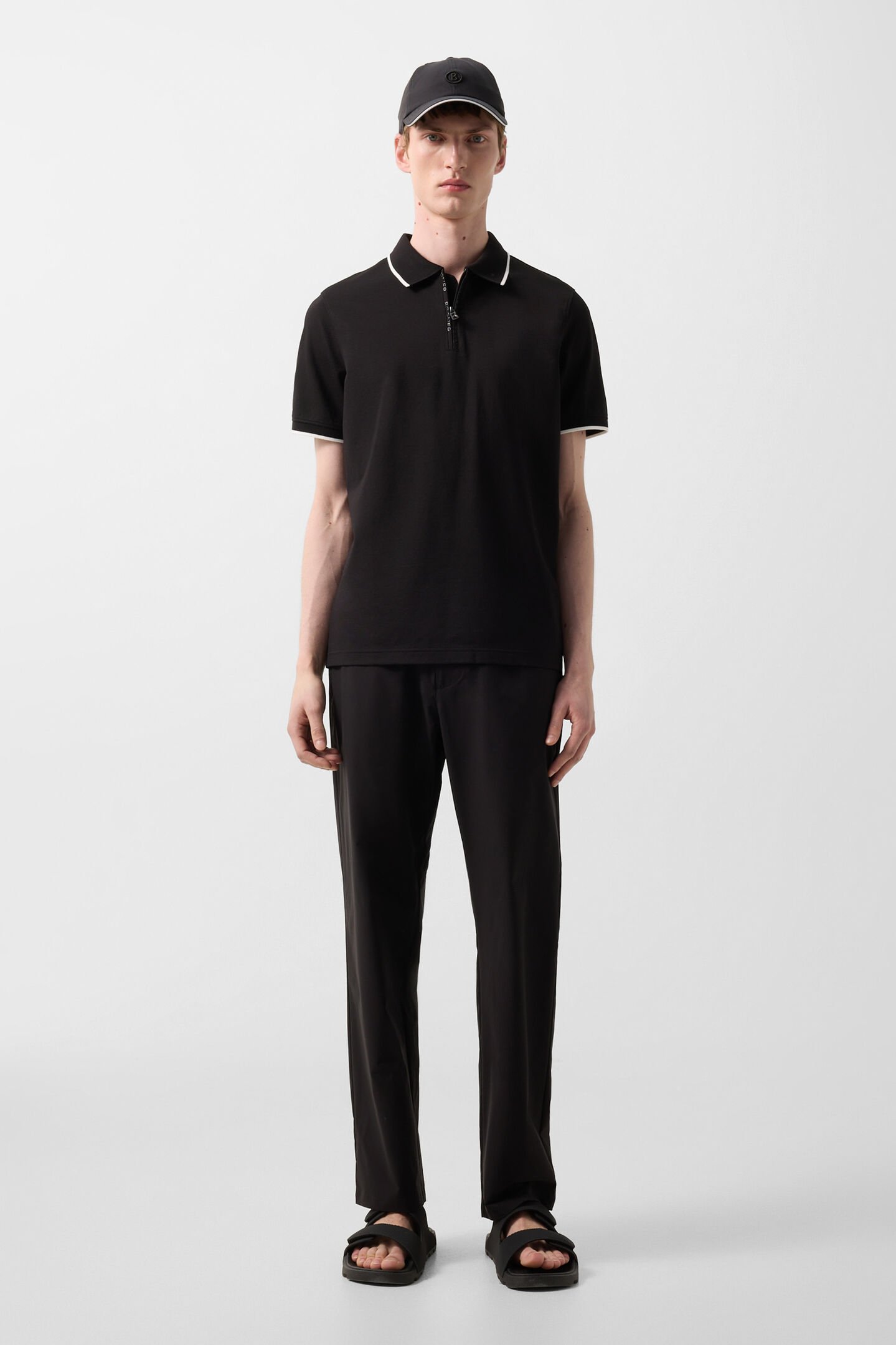 Timo polo shirt Black