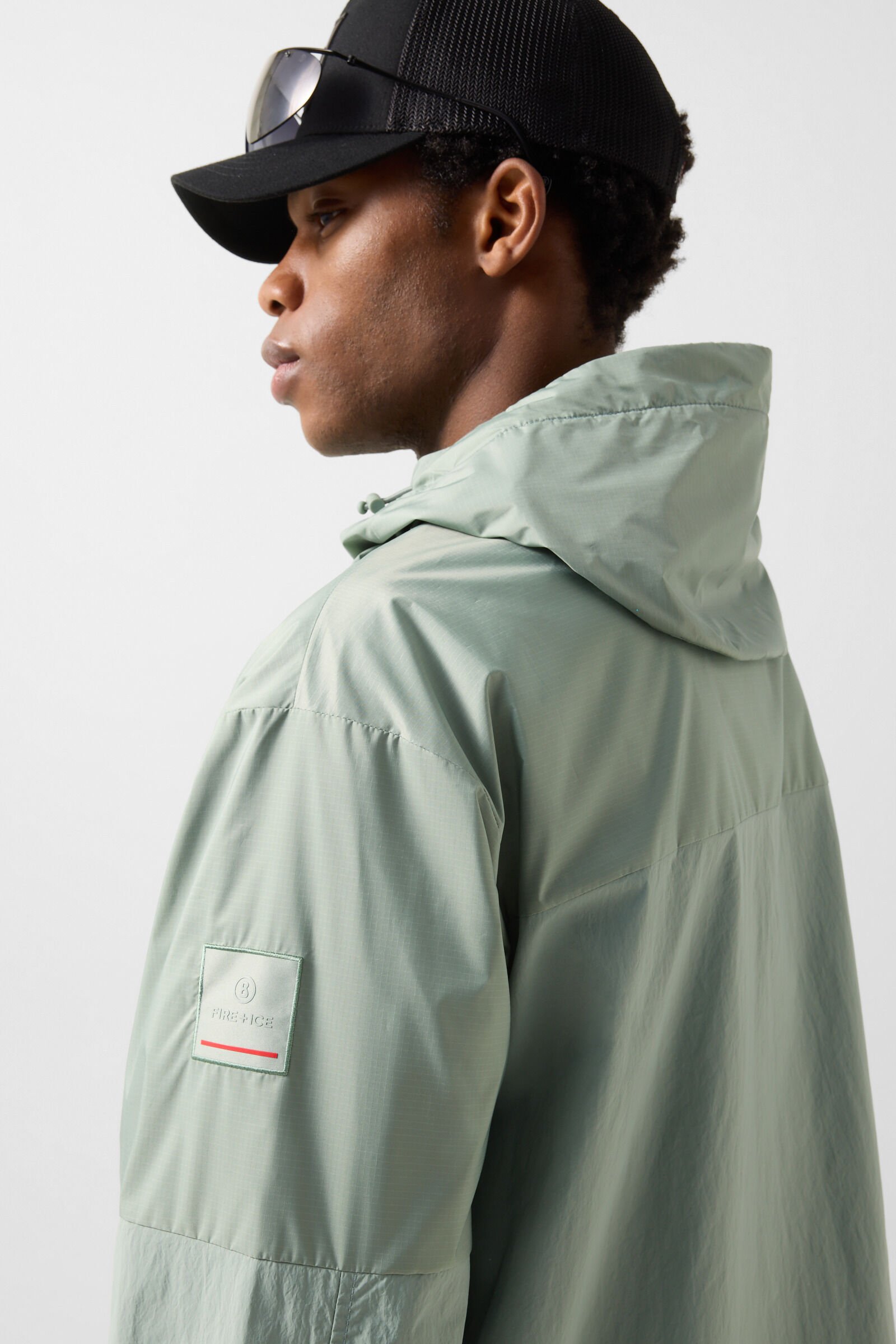 Lior functional jacket Eucalyptus
