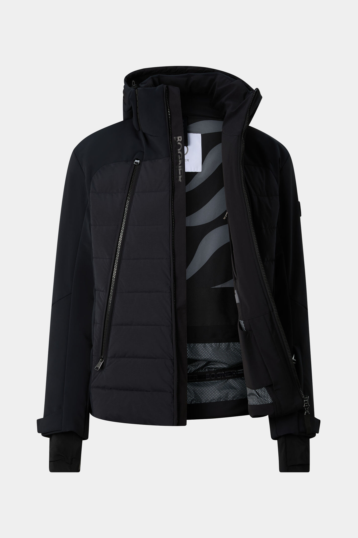 Soel Softshell Ski Jacket Black