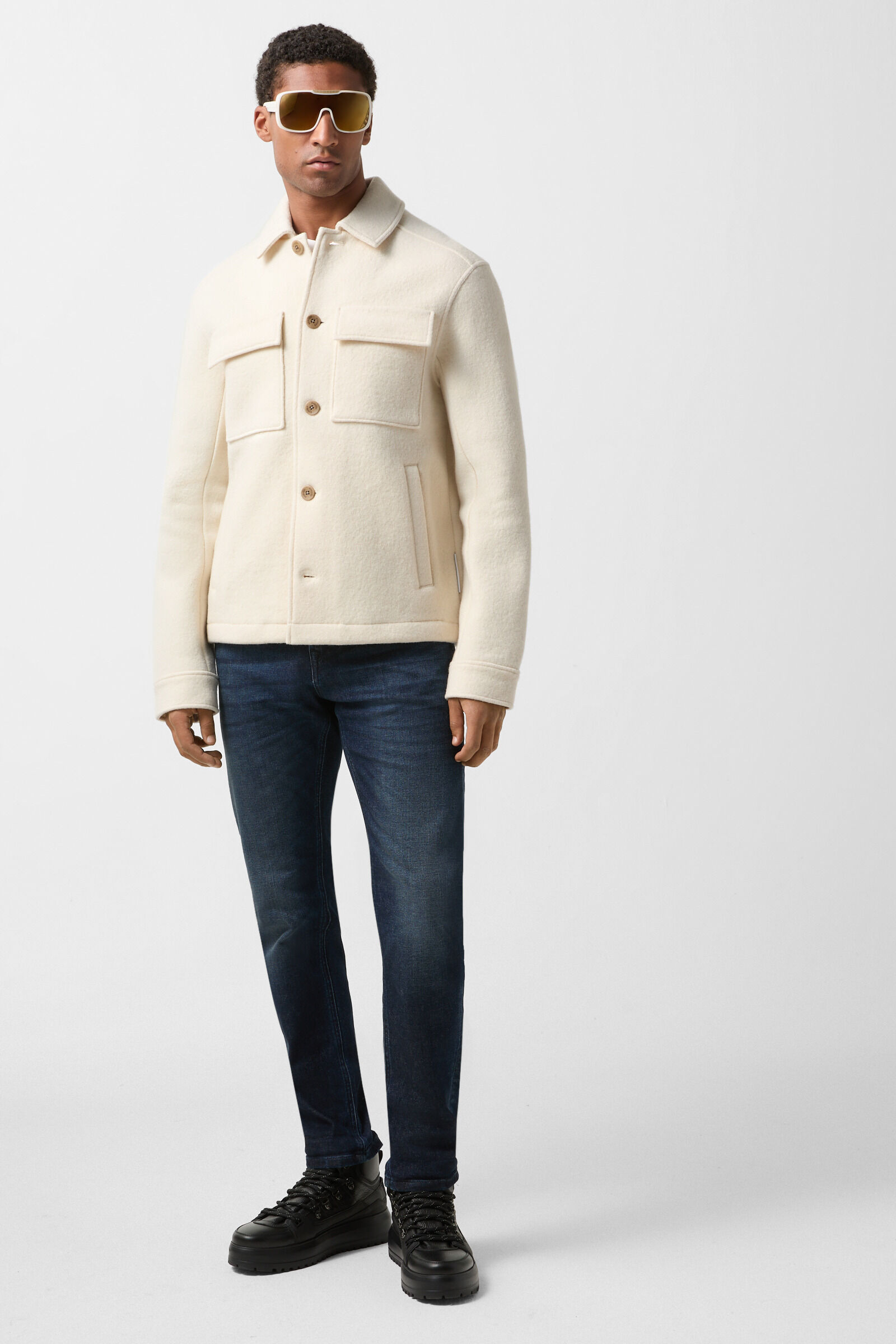 Overshirt Archie Cream