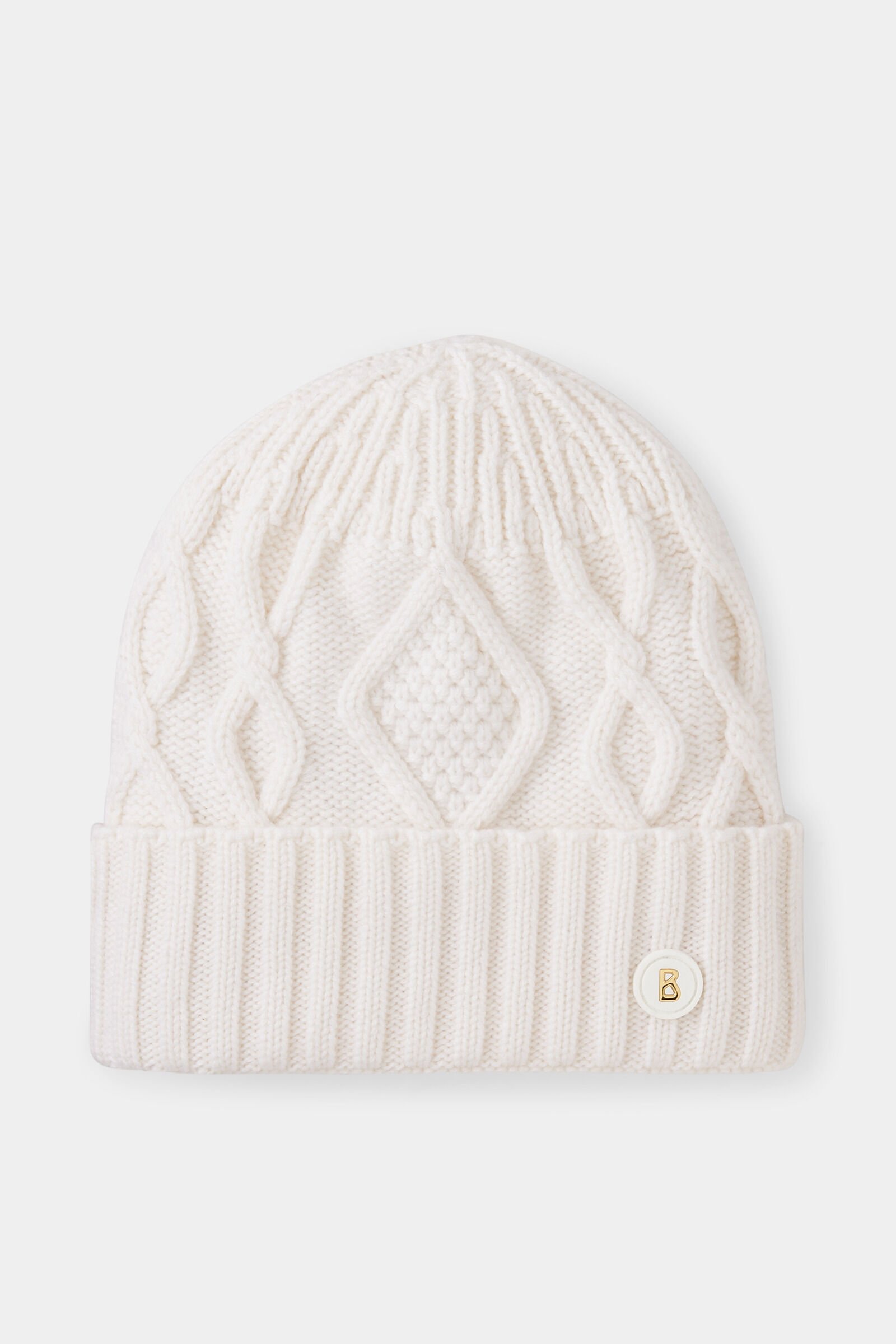 Jamila knitted cashmere hat Off-White