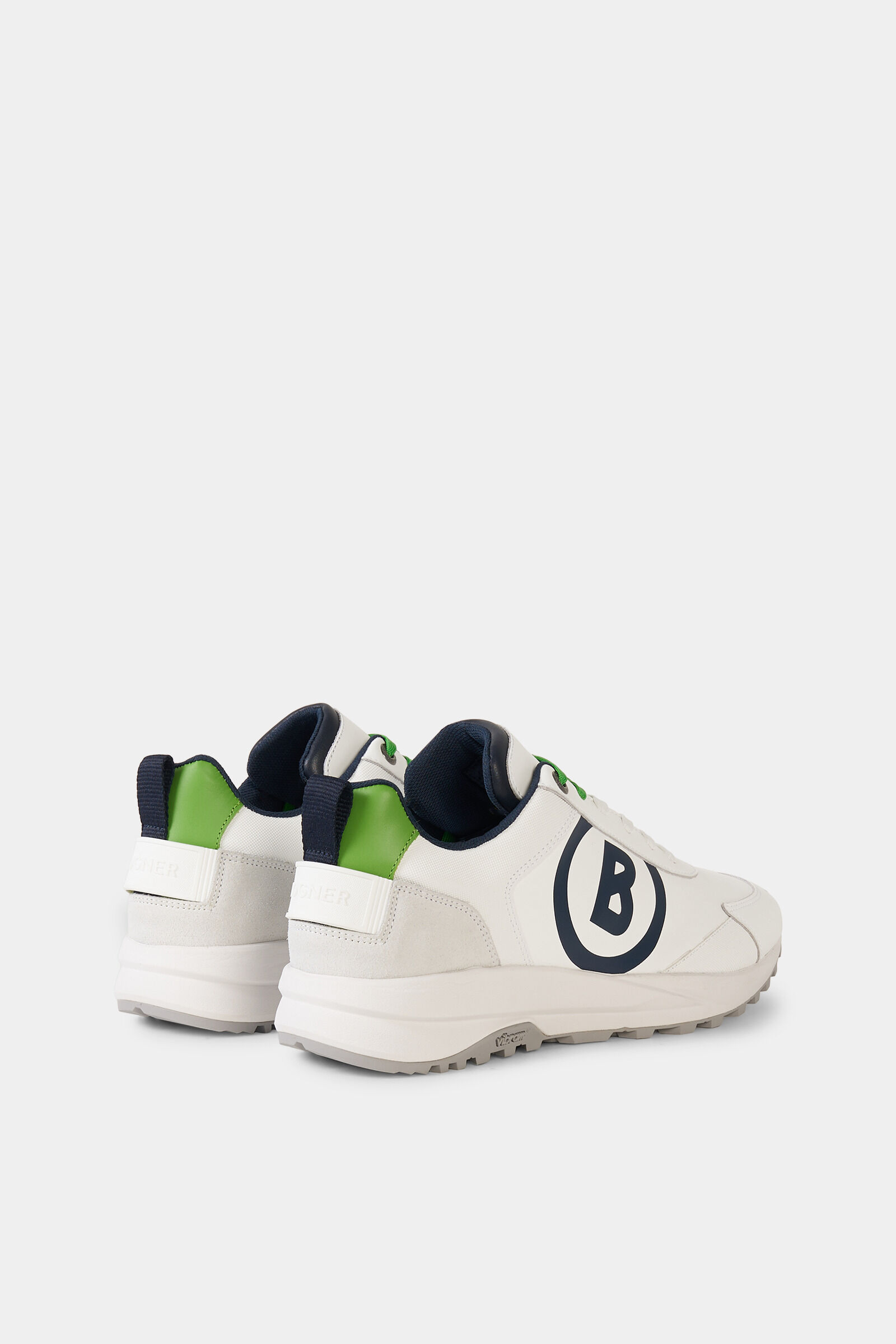 Golf sneaker White/navy blue