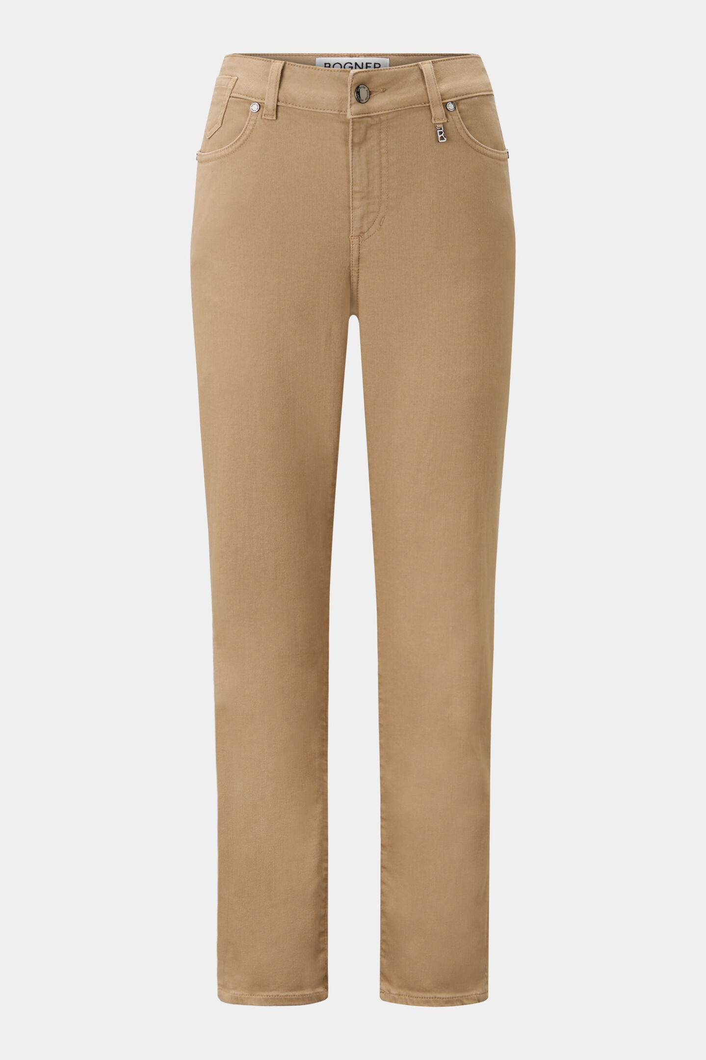 7/8-Slim Fit Jeans Julie Karamell