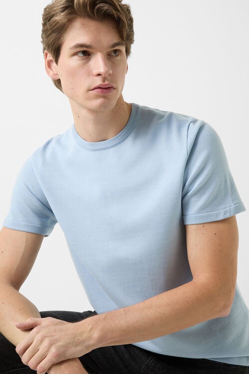 Knitted shirt Ohio Light blue