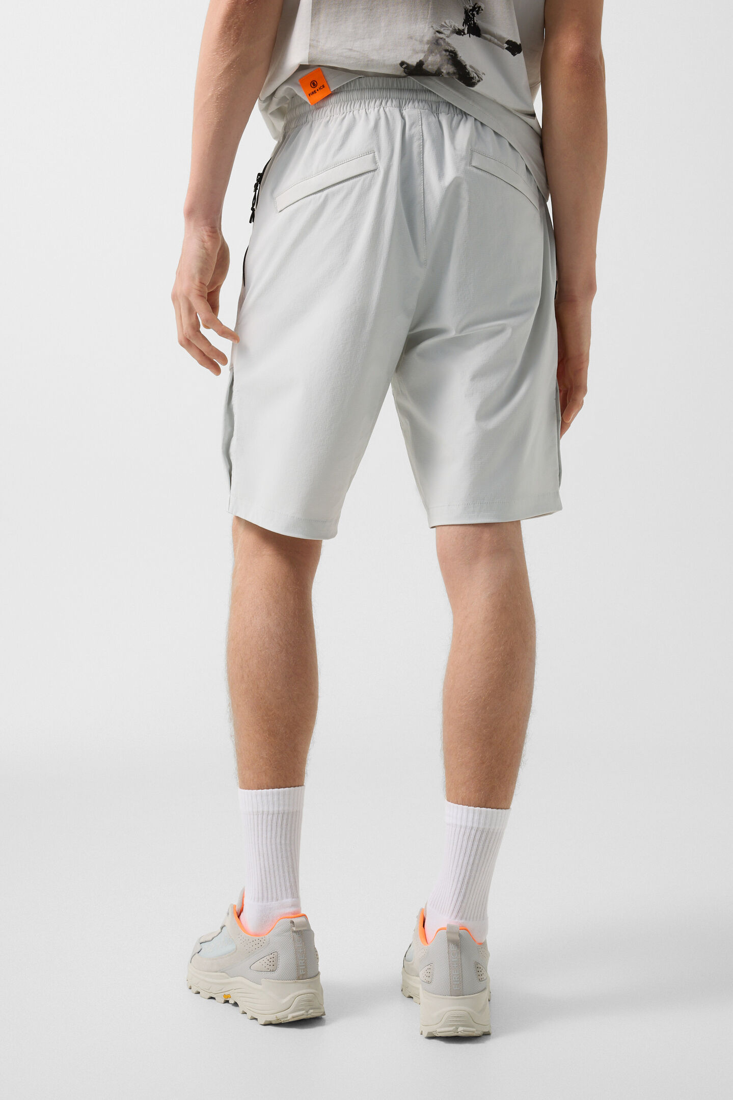 Caleb functional shorts Light grey