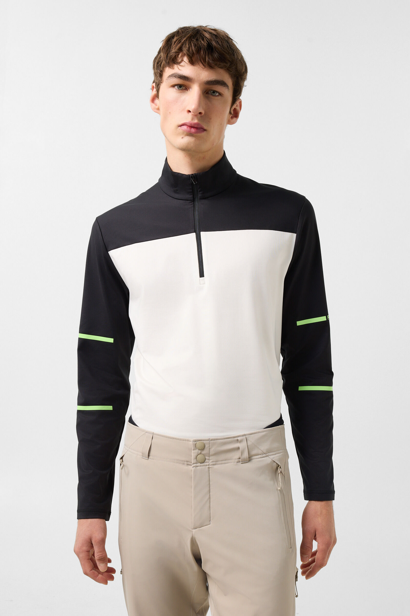 First Layer Phil Off-White/Schwarz