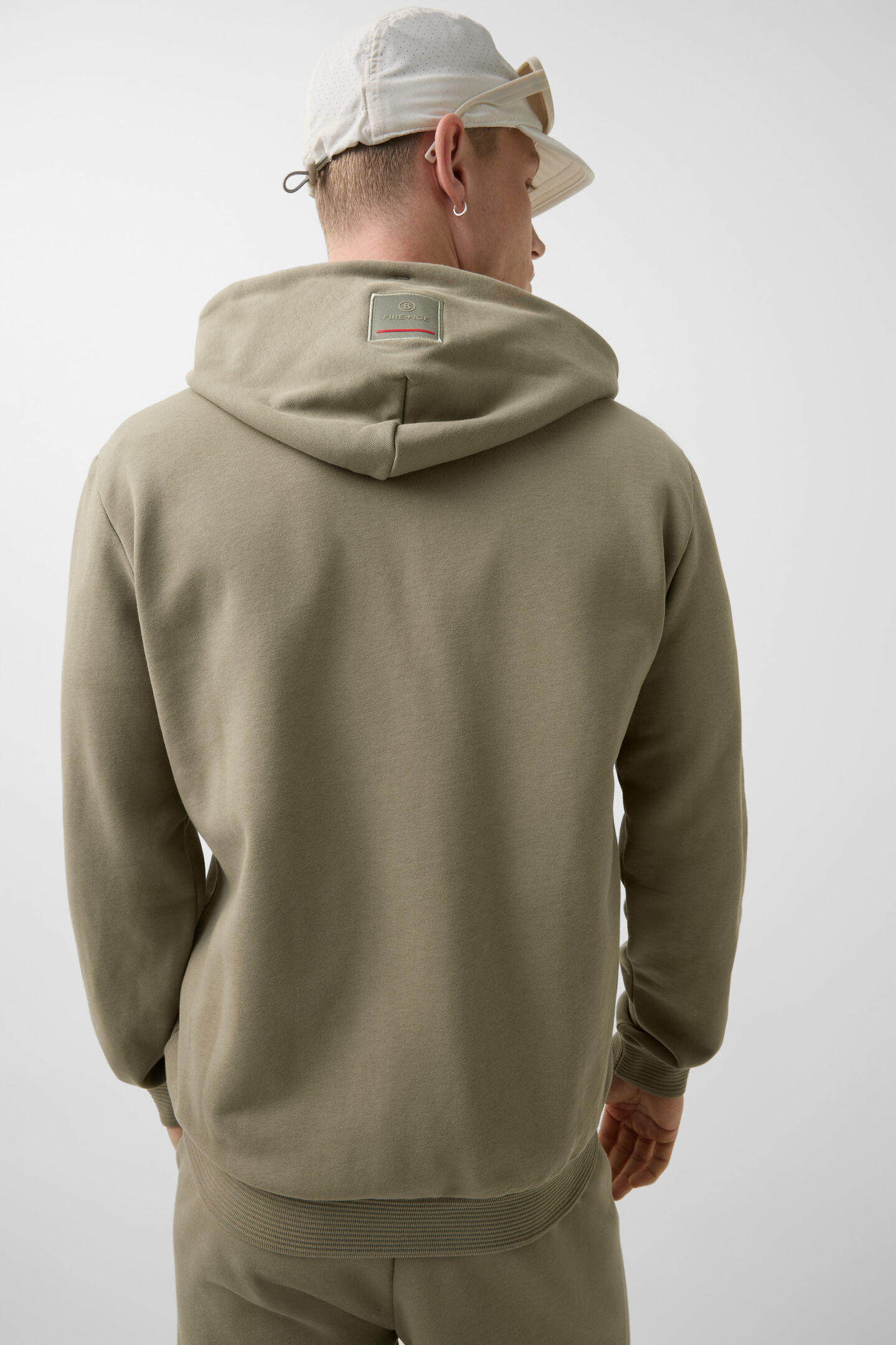 Filipo jersey jacket Khaki