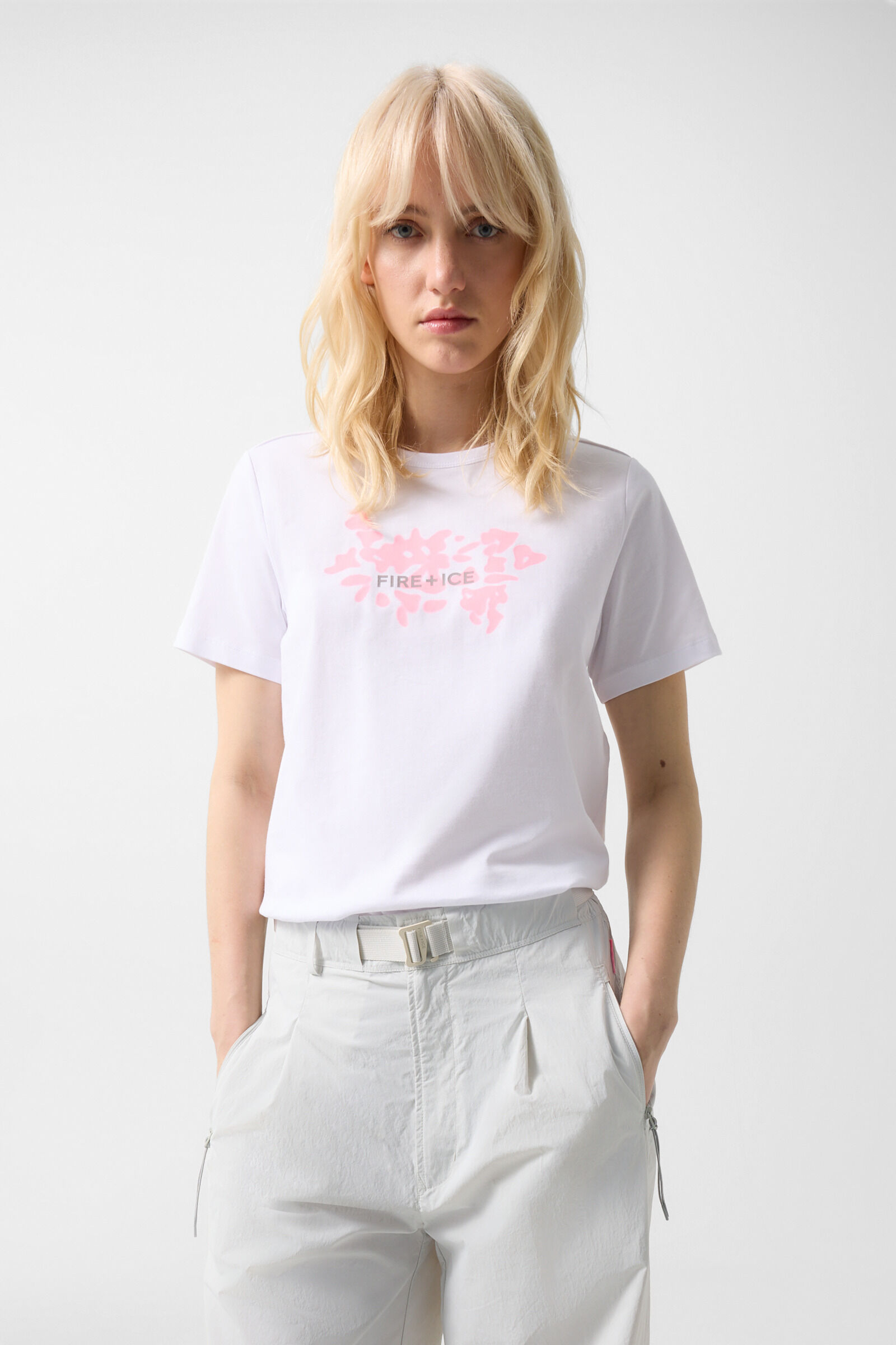 T-shirt Cludy White