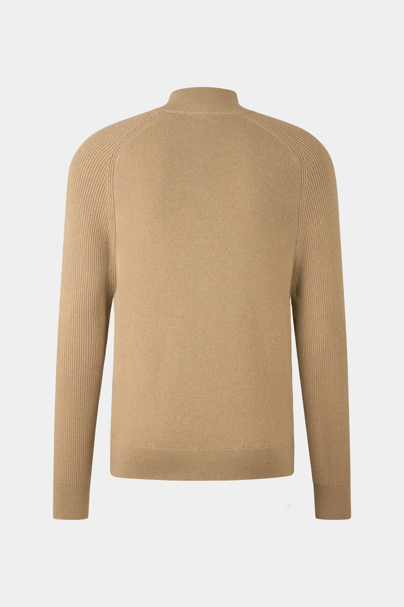 Dexter gebreid vest Kameel