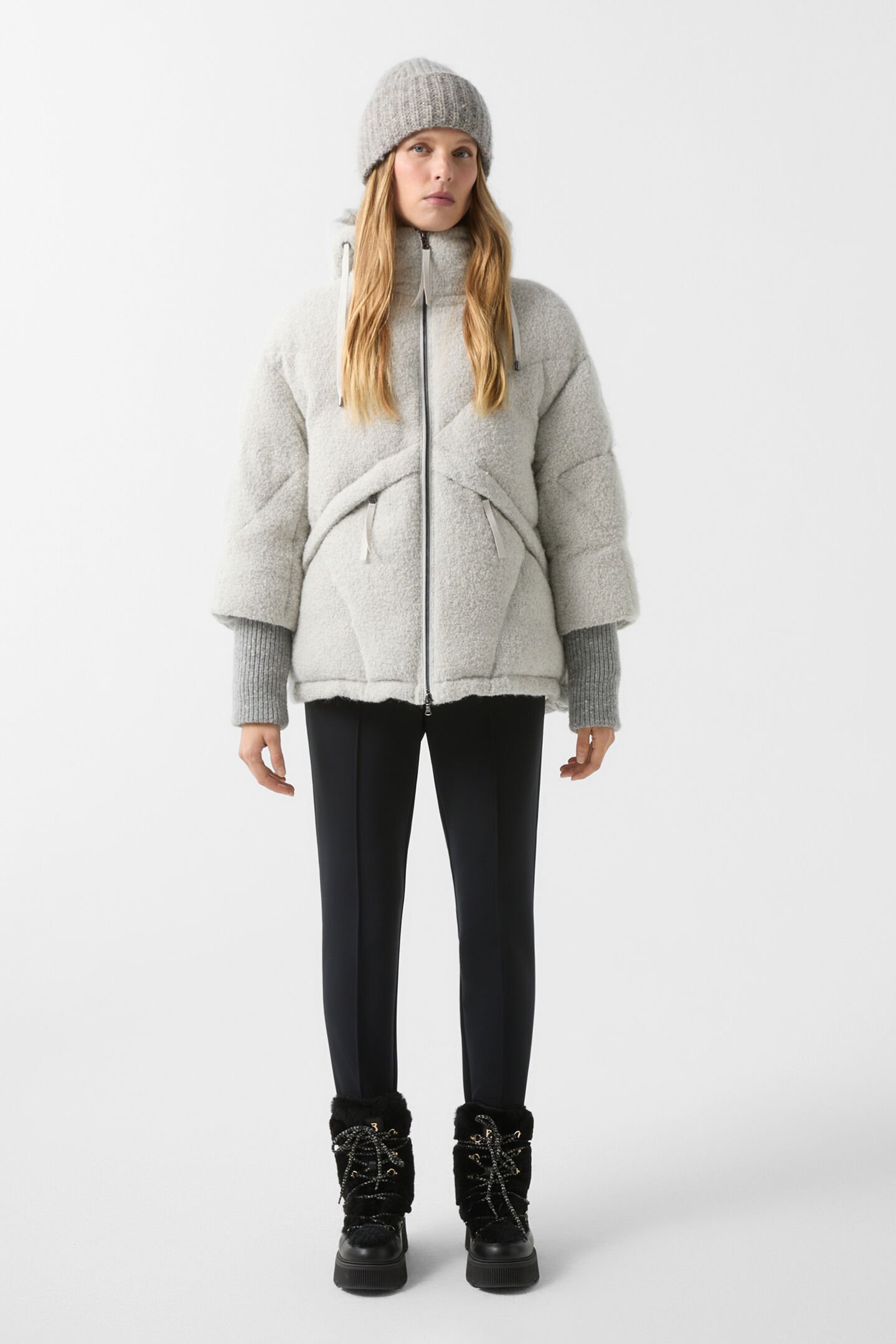 Sheryl down jacket Light gray