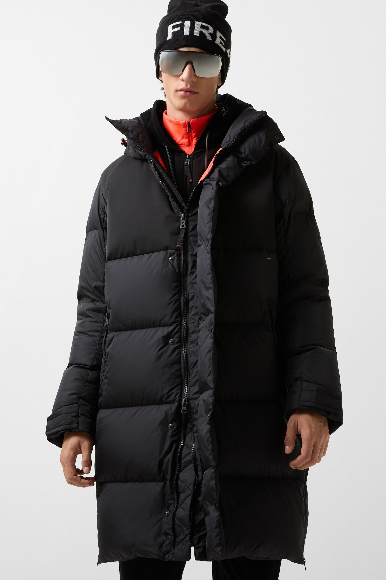 Walt down coat Black