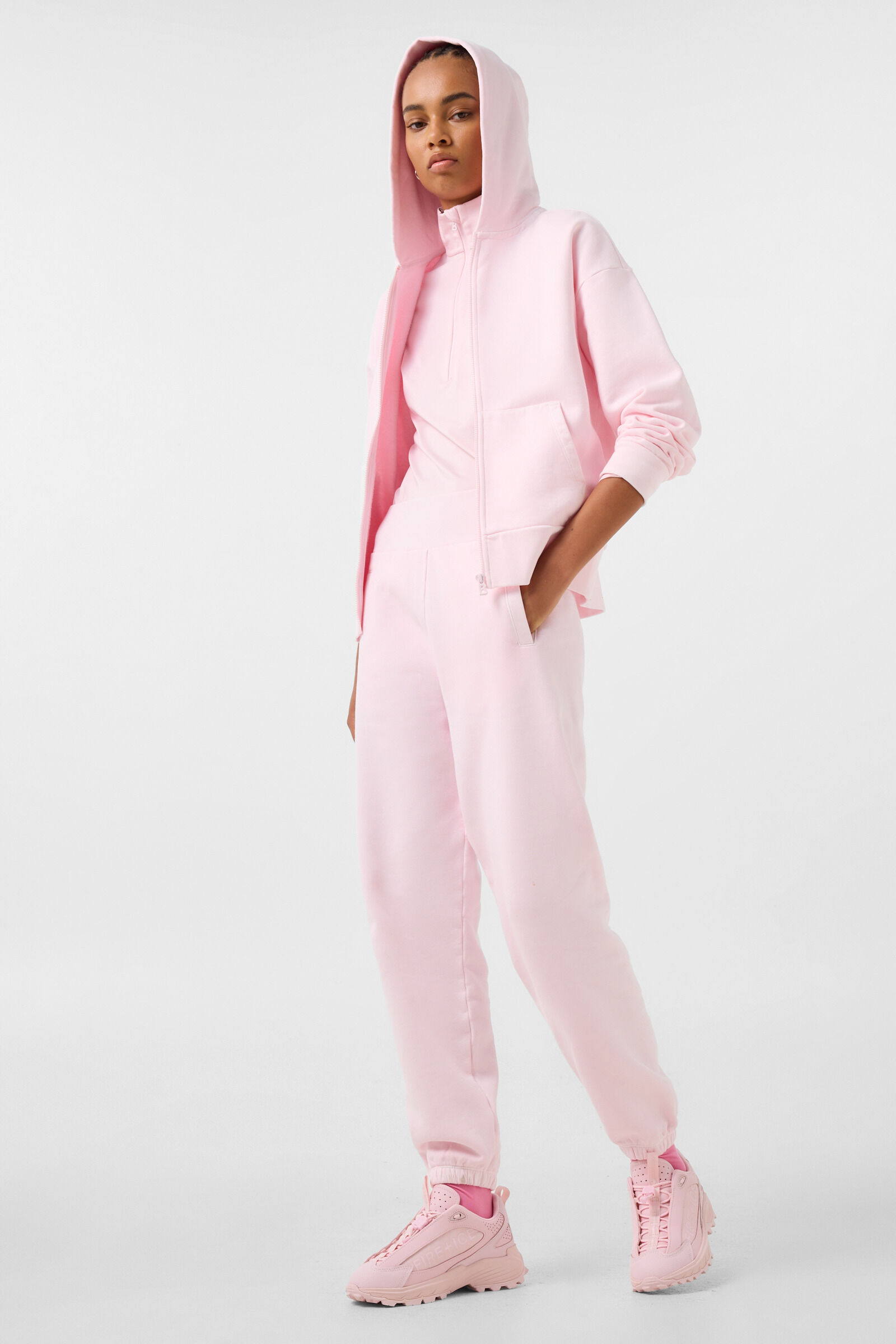 Ilmi cotton joggers Pink